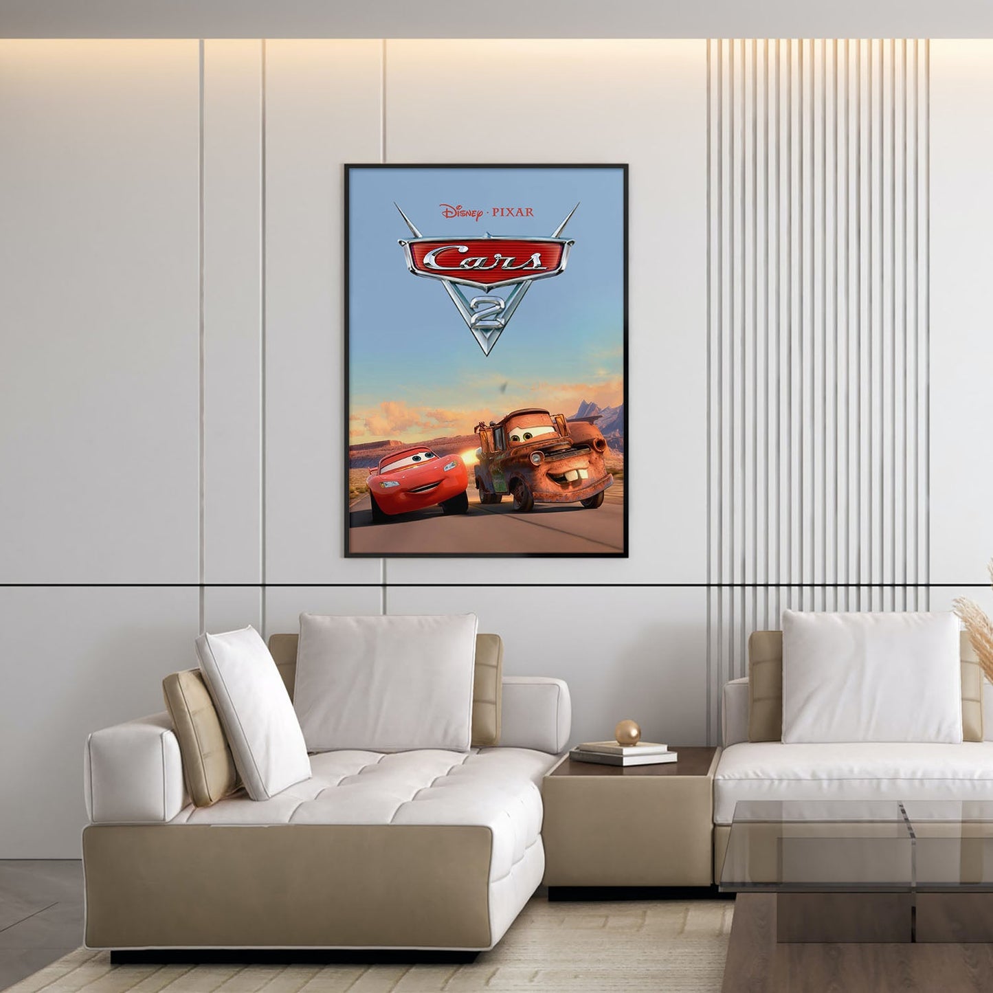Flex Designs Poster Cars 2 5 x 7" Home Goods - Movie 2011 Movie Poster