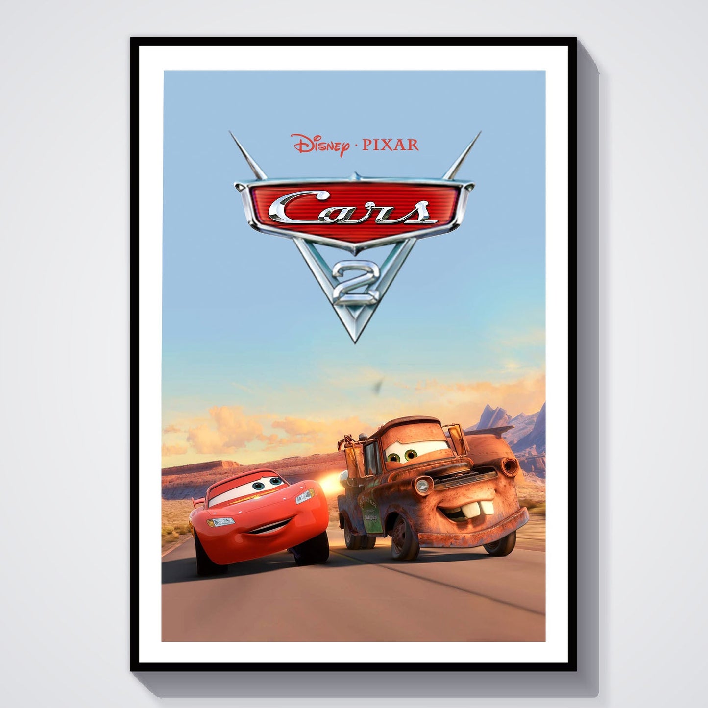 Flex Designs Poster Cars 2 8 x 10" Home Goods - Movie 2011 Movie Poster