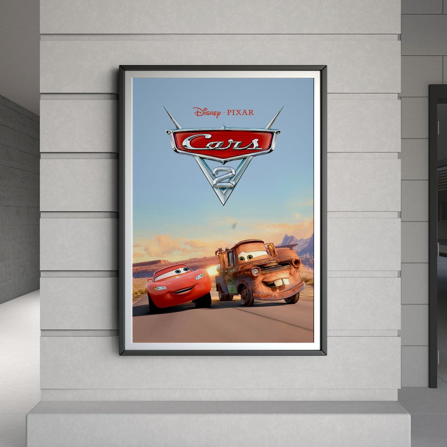 Flex Designs Poster Cars 2 8 x 10" Home Goods - Movie 2011 Movie Poster