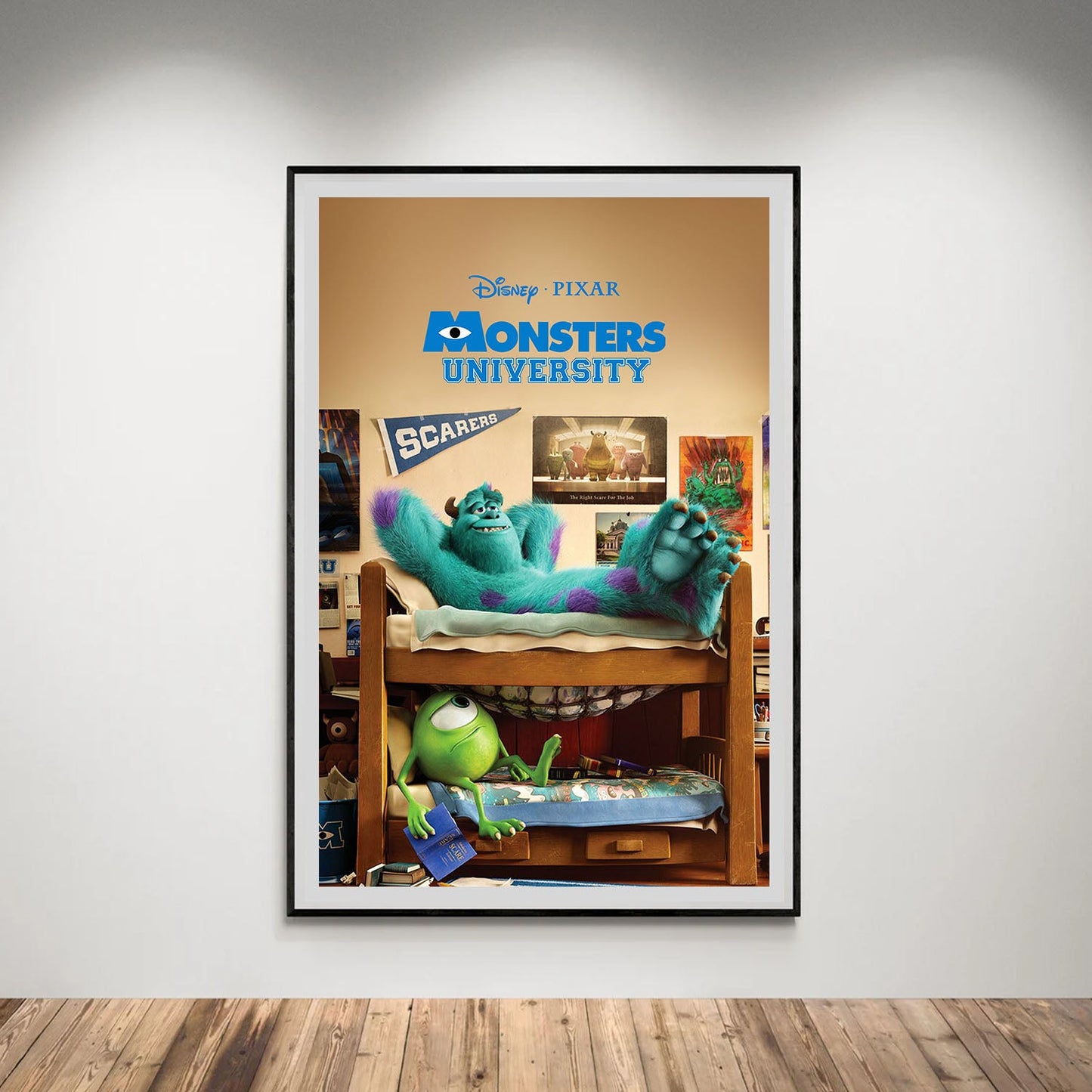 Flex Designs Poster Monsters University 5 x 7" Home Goods - Movie 2013 Movie Poster