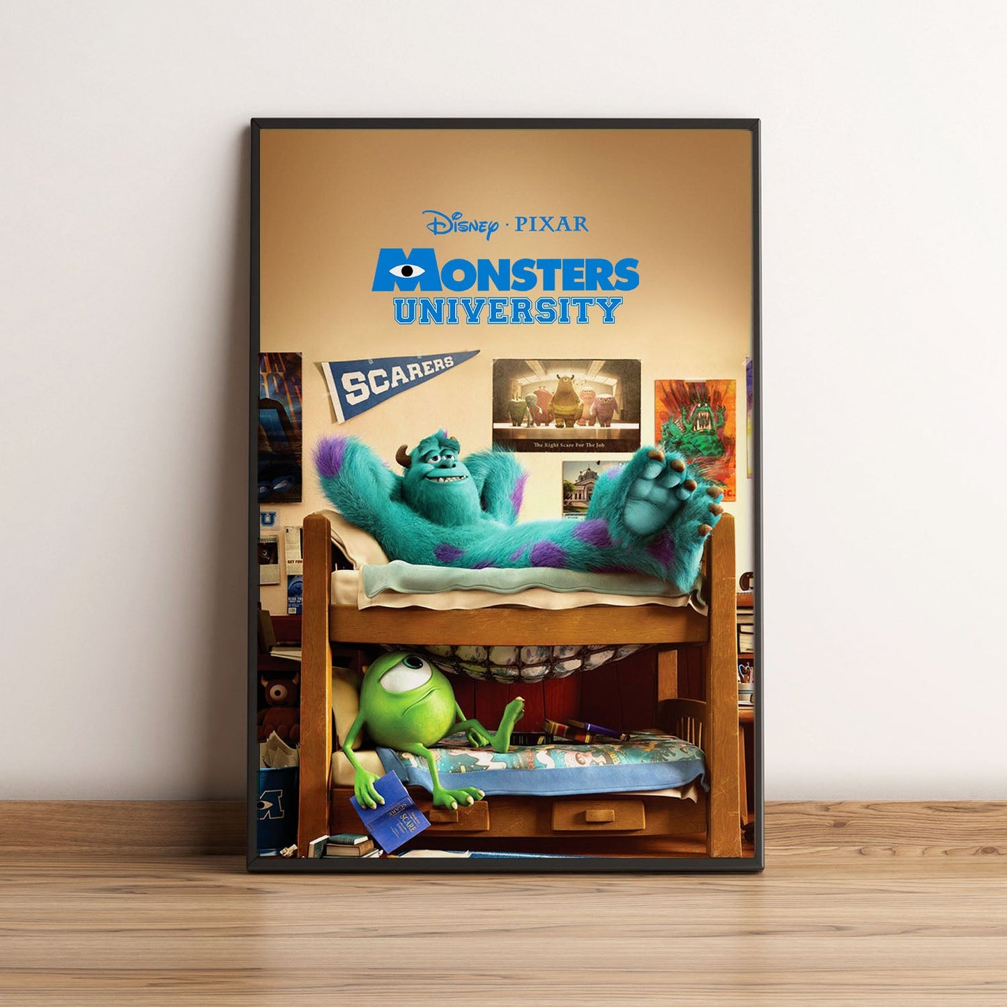 Flex Designs Poster Monsters University 5 x 7" Home Goods - Movie 2013 Movie Poster