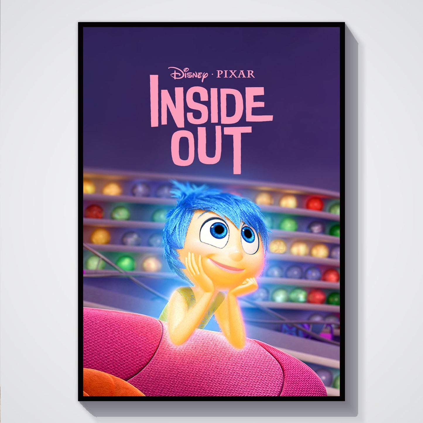 Flex Designs Poster Inside Out 5 x 7" Home Goods - Movie 2015 Movie Poster