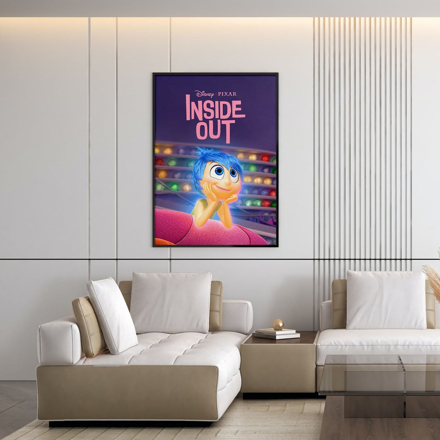 Flex Designs Poster Inside Out 5 x 7" Home Goods - Movie 2015 Movie Poster