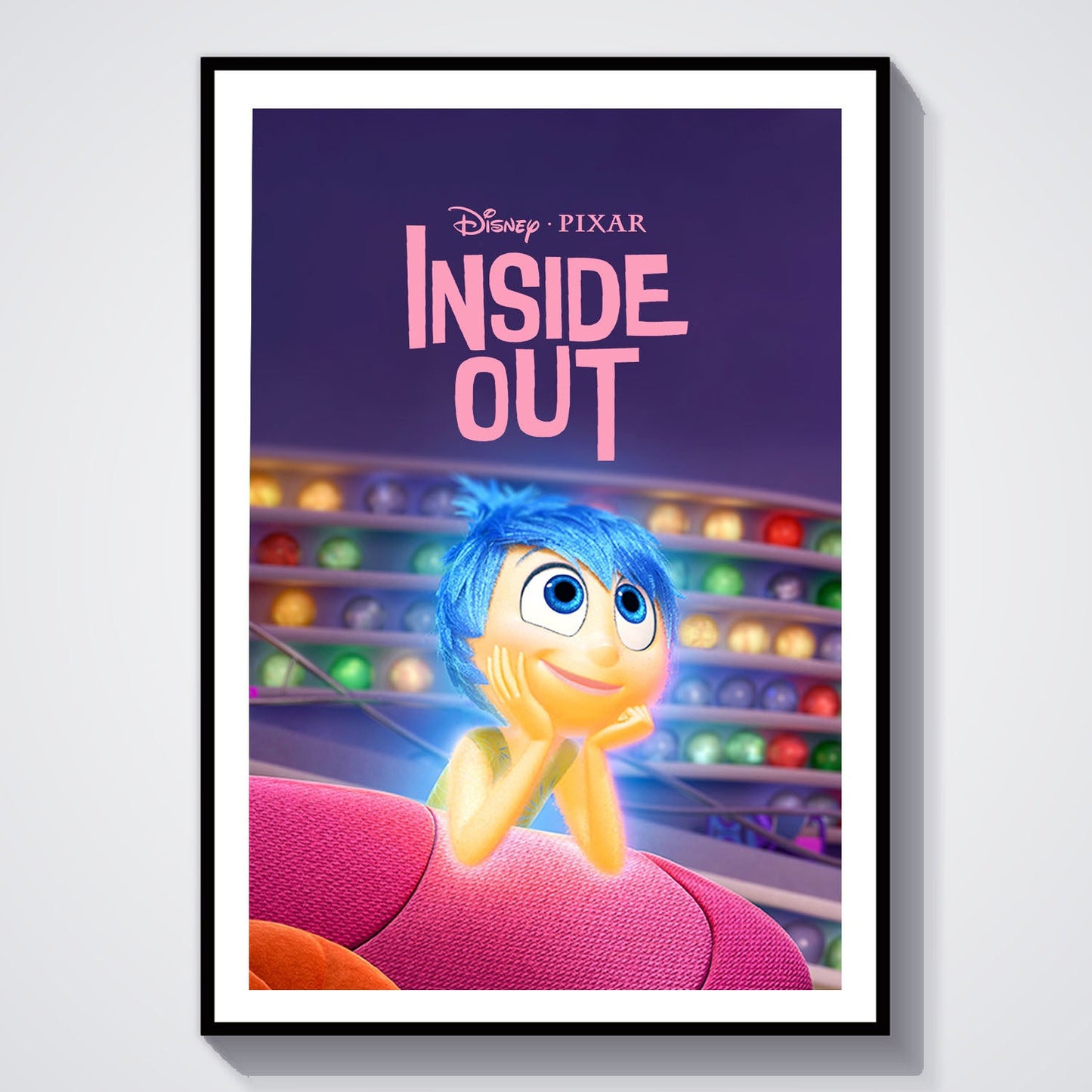 Flex Designs Poster Inside Out 8 x 10" Home Goods - Movie 2015 Movie Poster