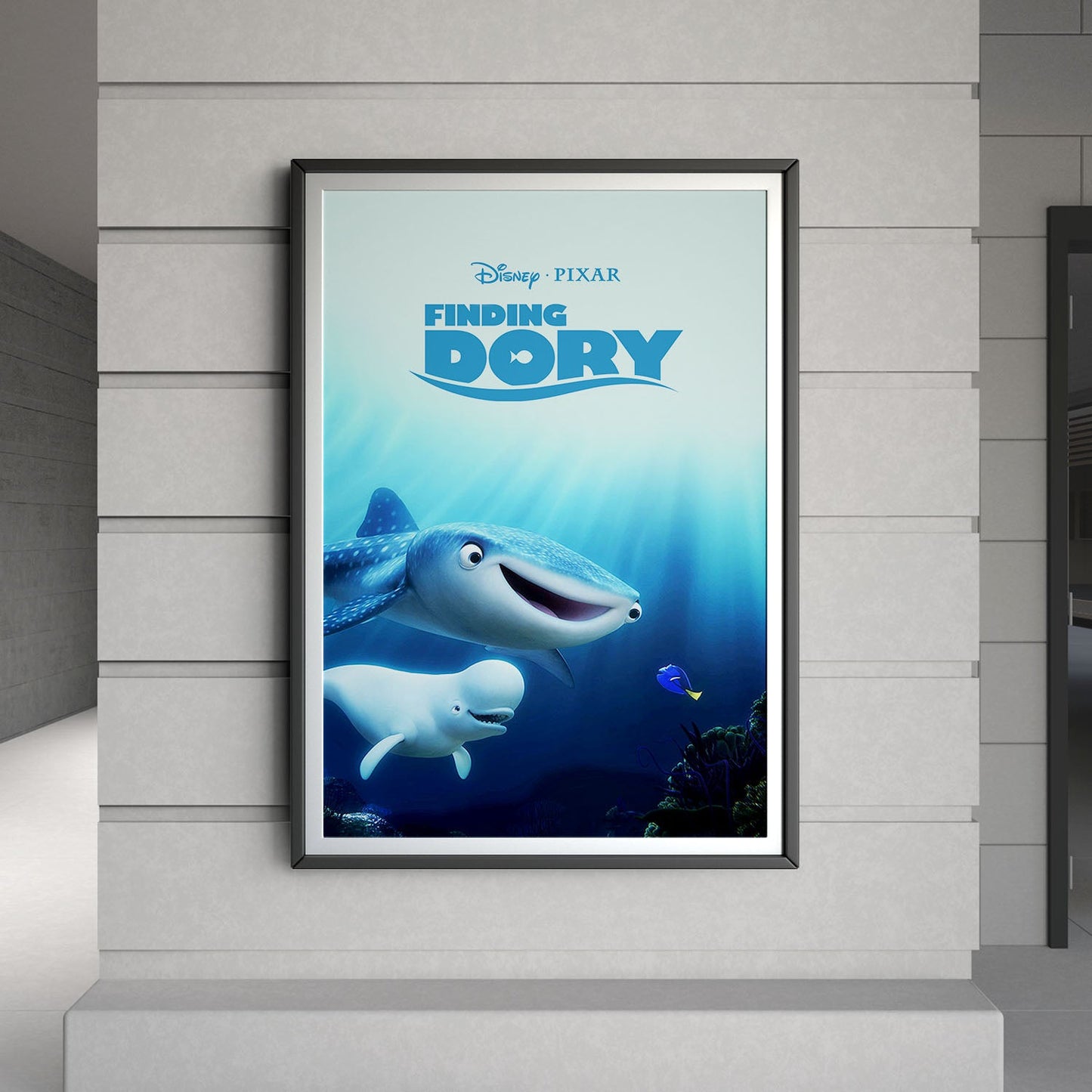 Flex Designs Poster Finding Dory 8 x 10" Home Goods - Movie 2016 Movie Poster