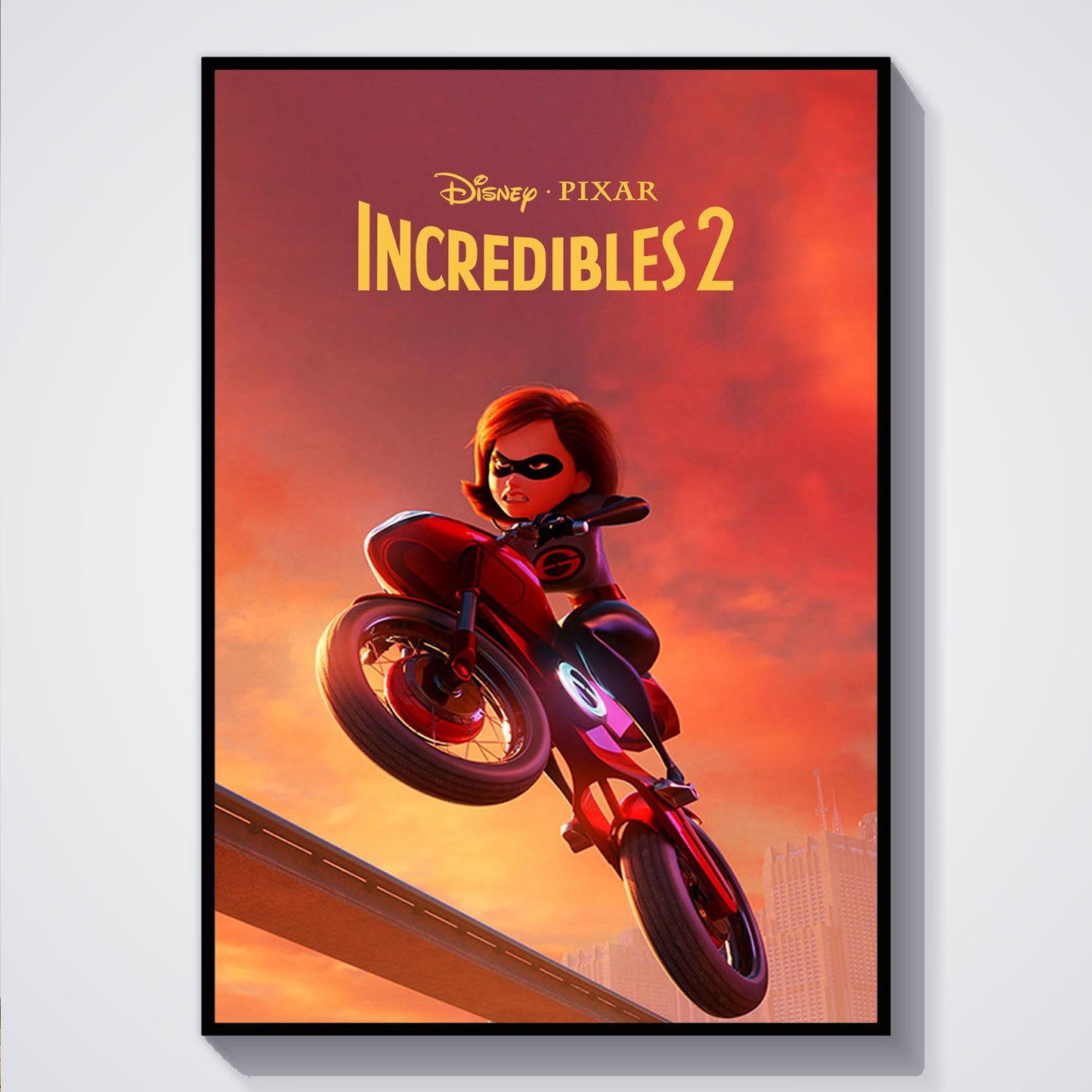 Flex Designs Poster Incredibles 2 5 x 7" Home Goods - Movie 2018 Movie Poster