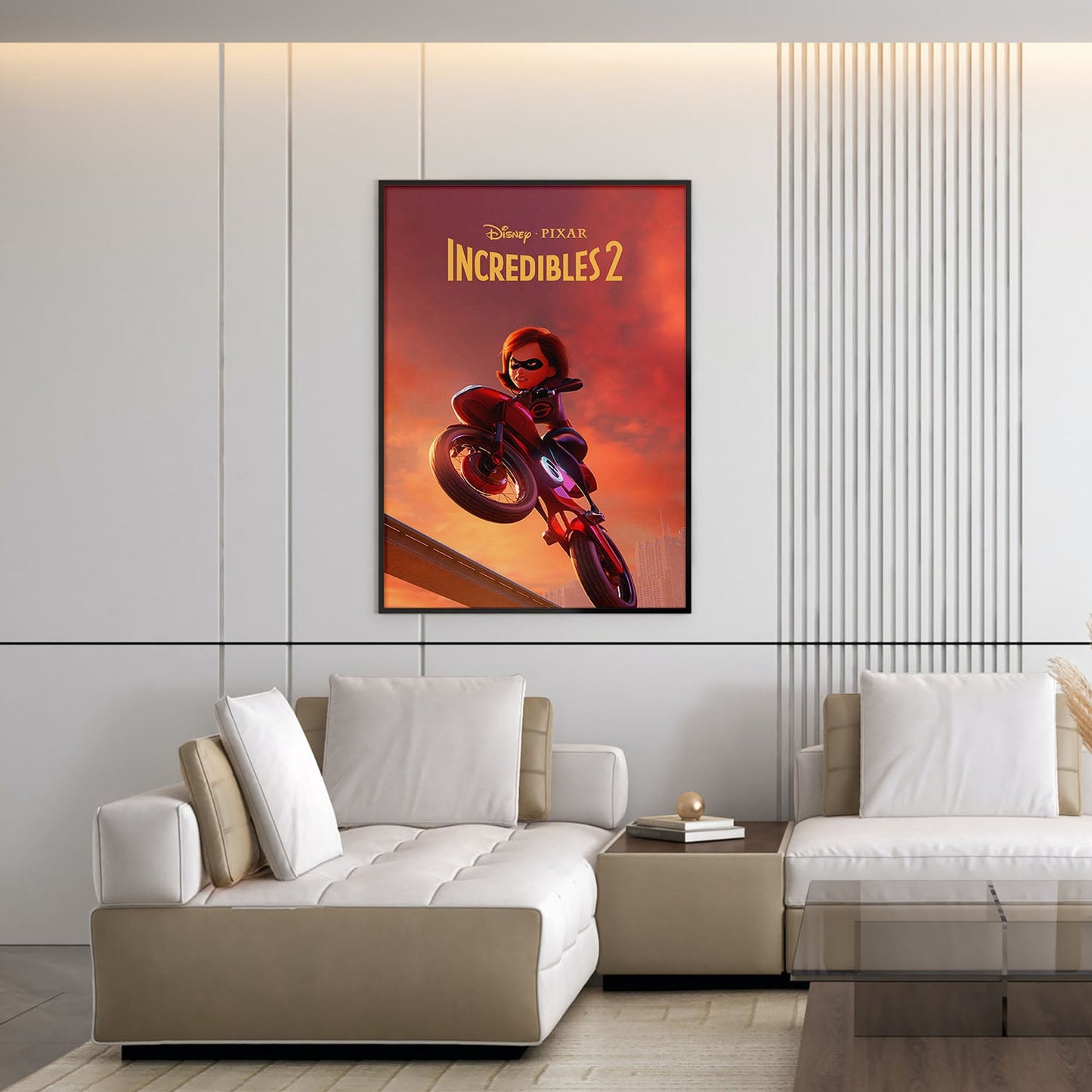Flex Designs Poster Incredibles 2 5 x 7" Home Goods - Movie 2018 Movie Poster