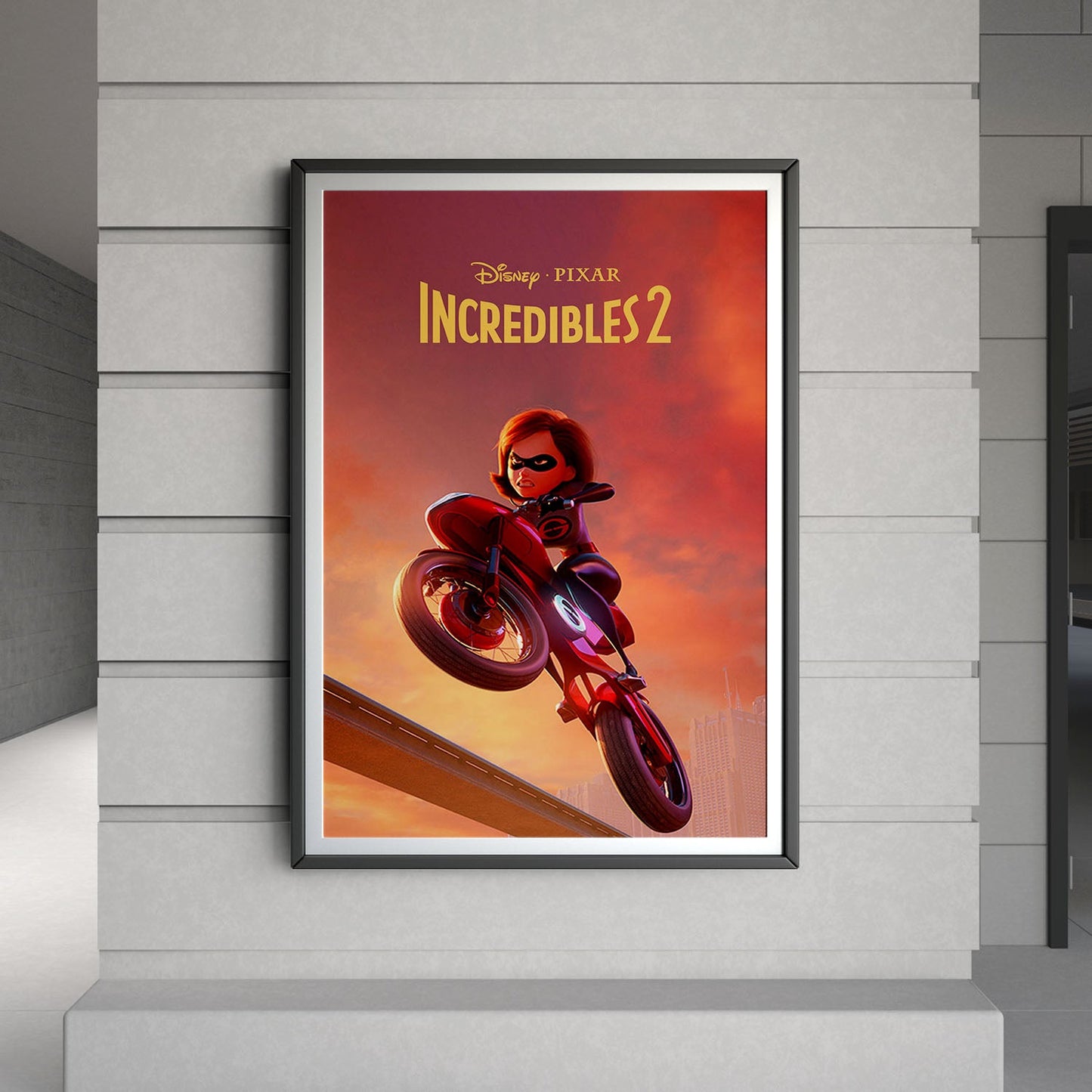 Flex Designs Poster Incredibles 2 8 x 10" Home Goods - Movie 2018 Movie Poster