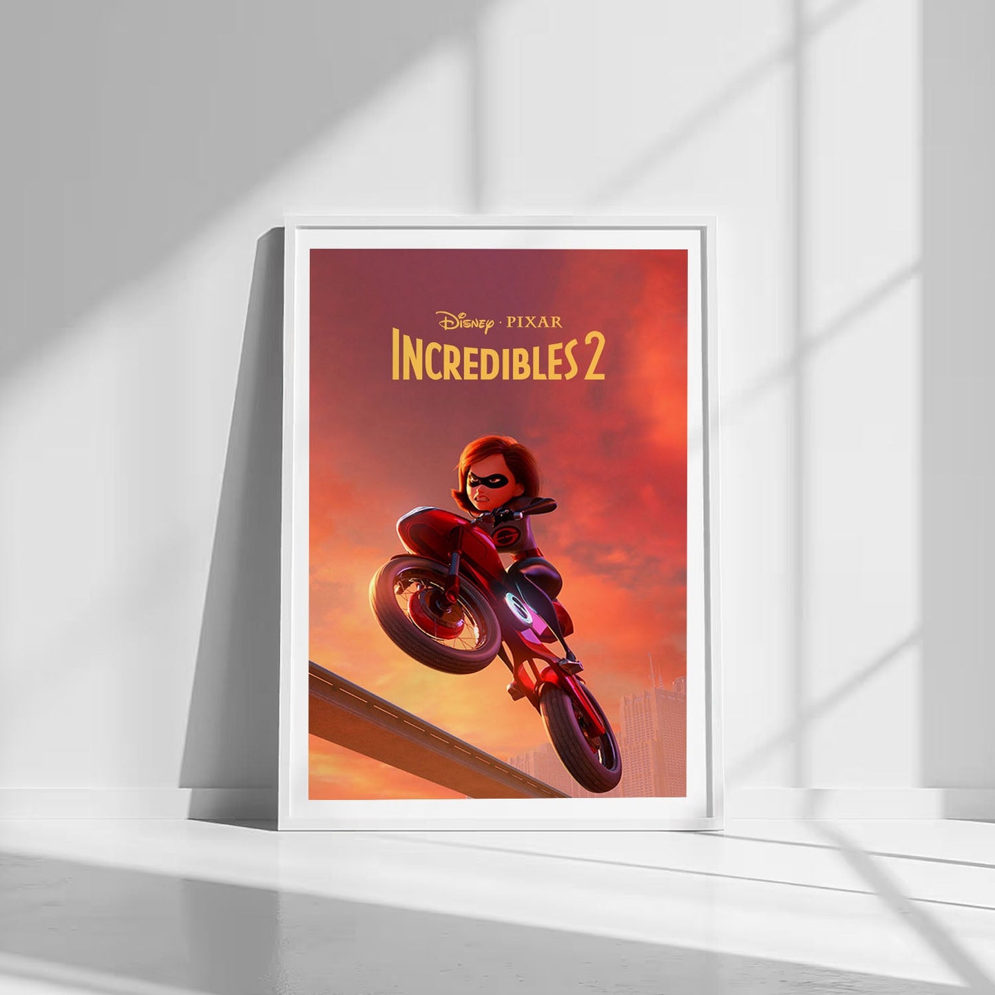 Flex Designs Poster Incredibles 2 8 x 10" Home Goods - Movie 2018 Movie Poster