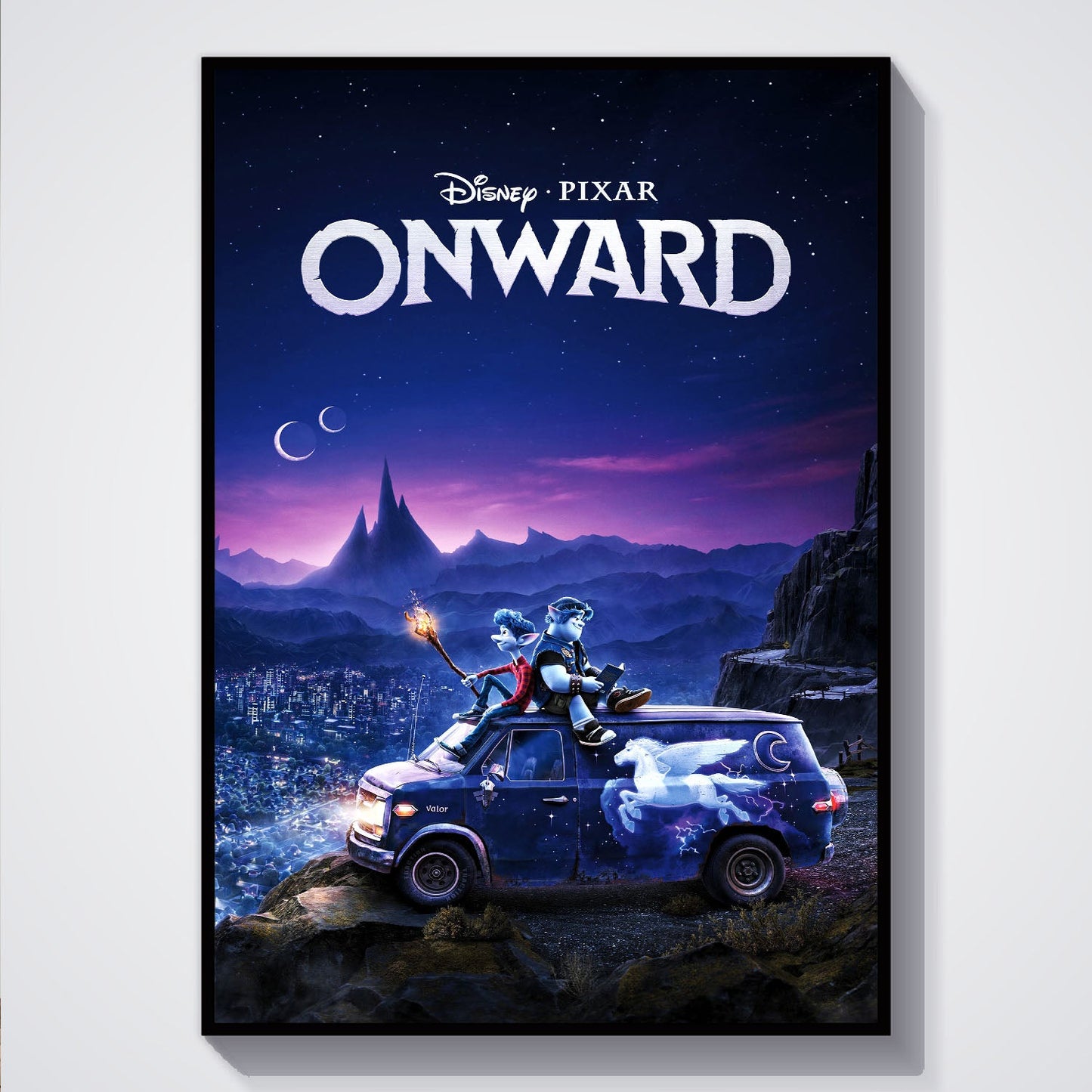 Flex Designs Poster Onward 5 x 7" Home Goods - Movie 2020 Movie Poster