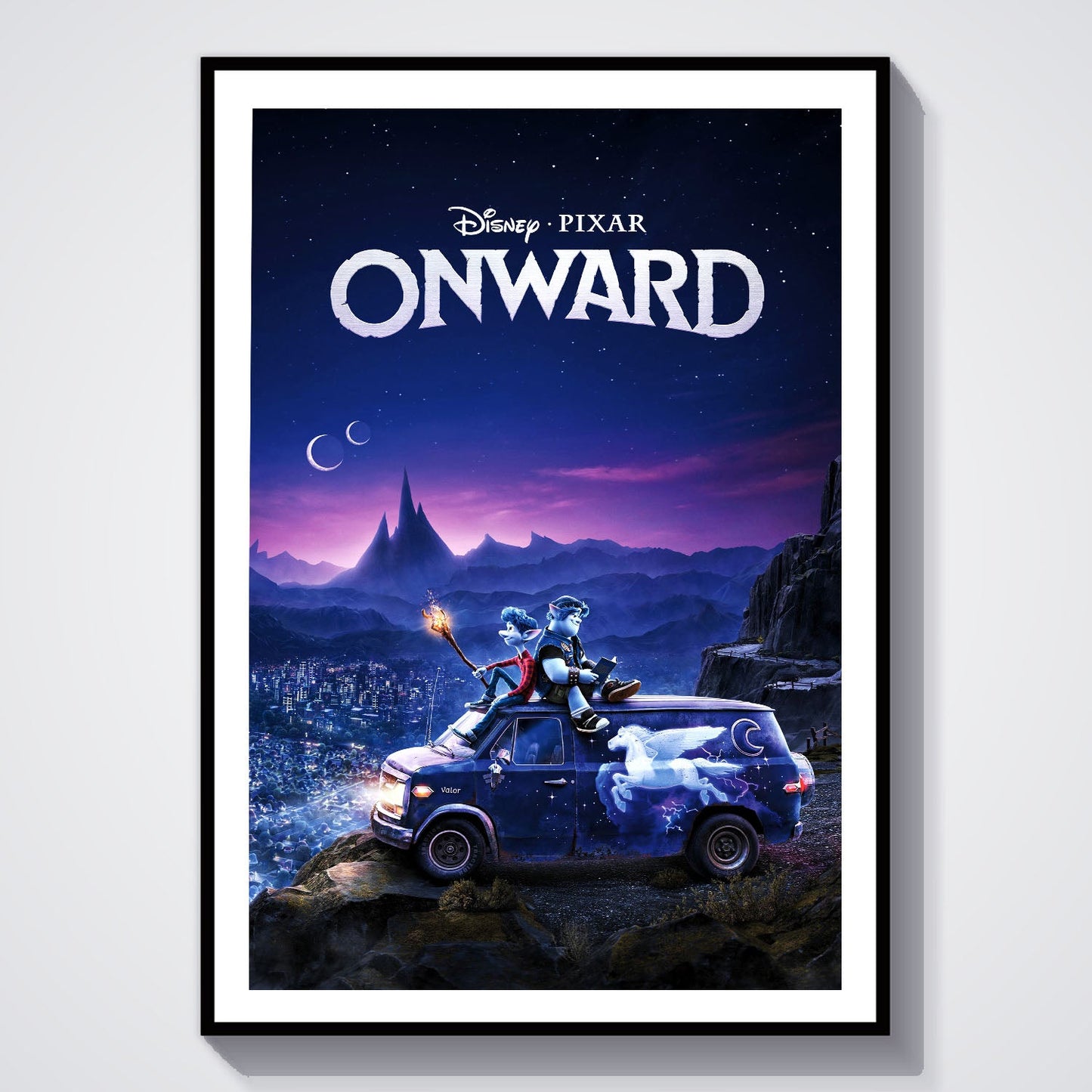 Flex Designs Poster Onward 8 x 10" Home Goods - Movie 2020 Movie Poster