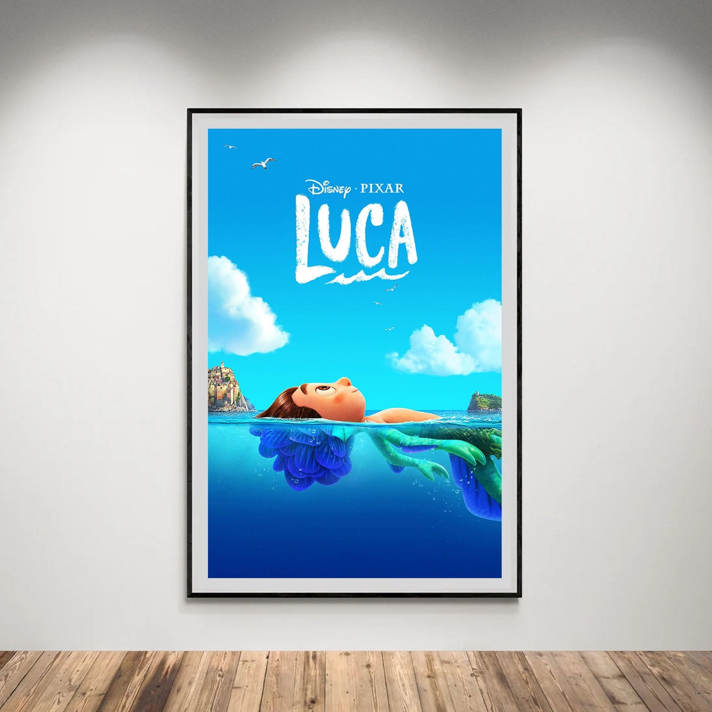Flex Designs Poster Luca 5 x 7" Home Goods - Movie 2021 Movie Poster