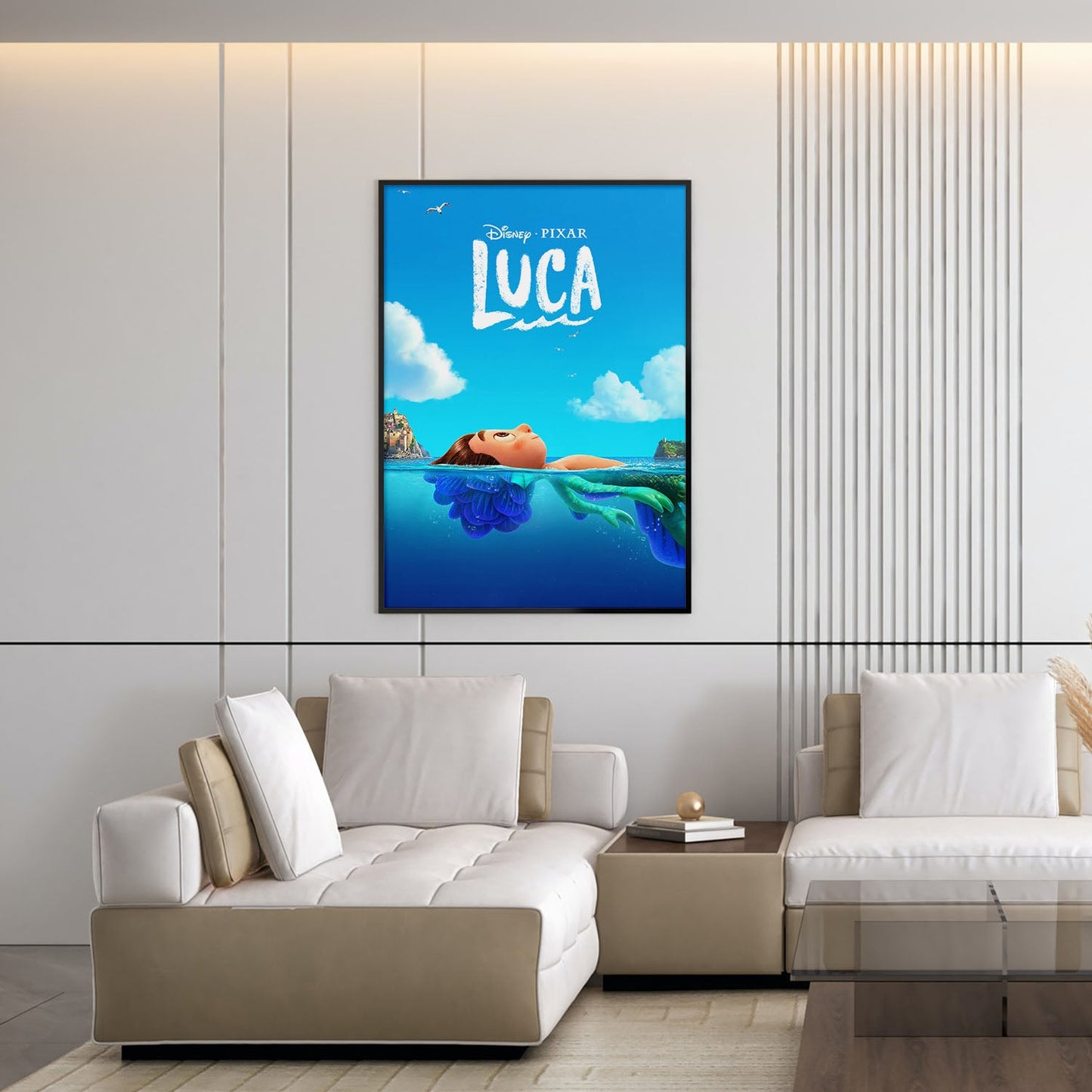 Flex Designs Poster Luca 5 x 7" Home Goods - Movie 2021 Movie Poster