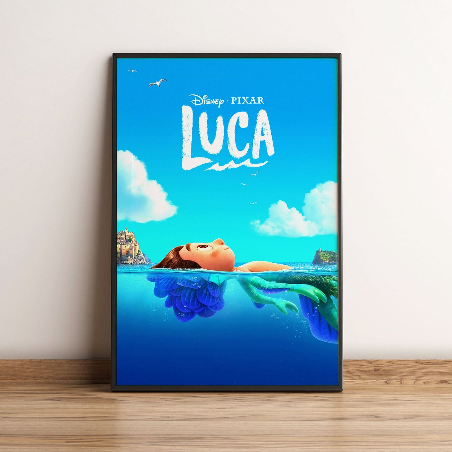 Flex Designs Poster Luca 5 x 7" Home Goods - Movie 2021 Movie Poster