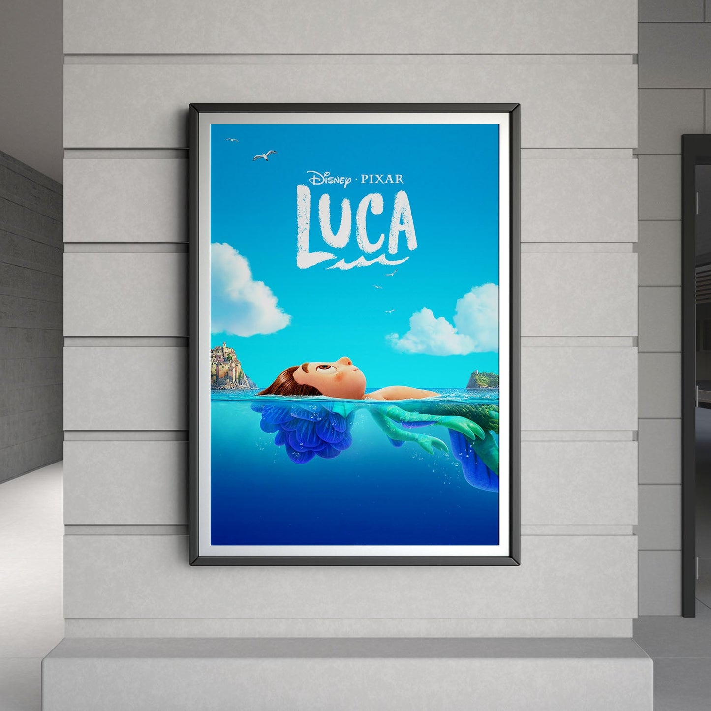 Flex Designs Poster Luca 8 x 10" Home Goods - Movie 2021 Movie Poster