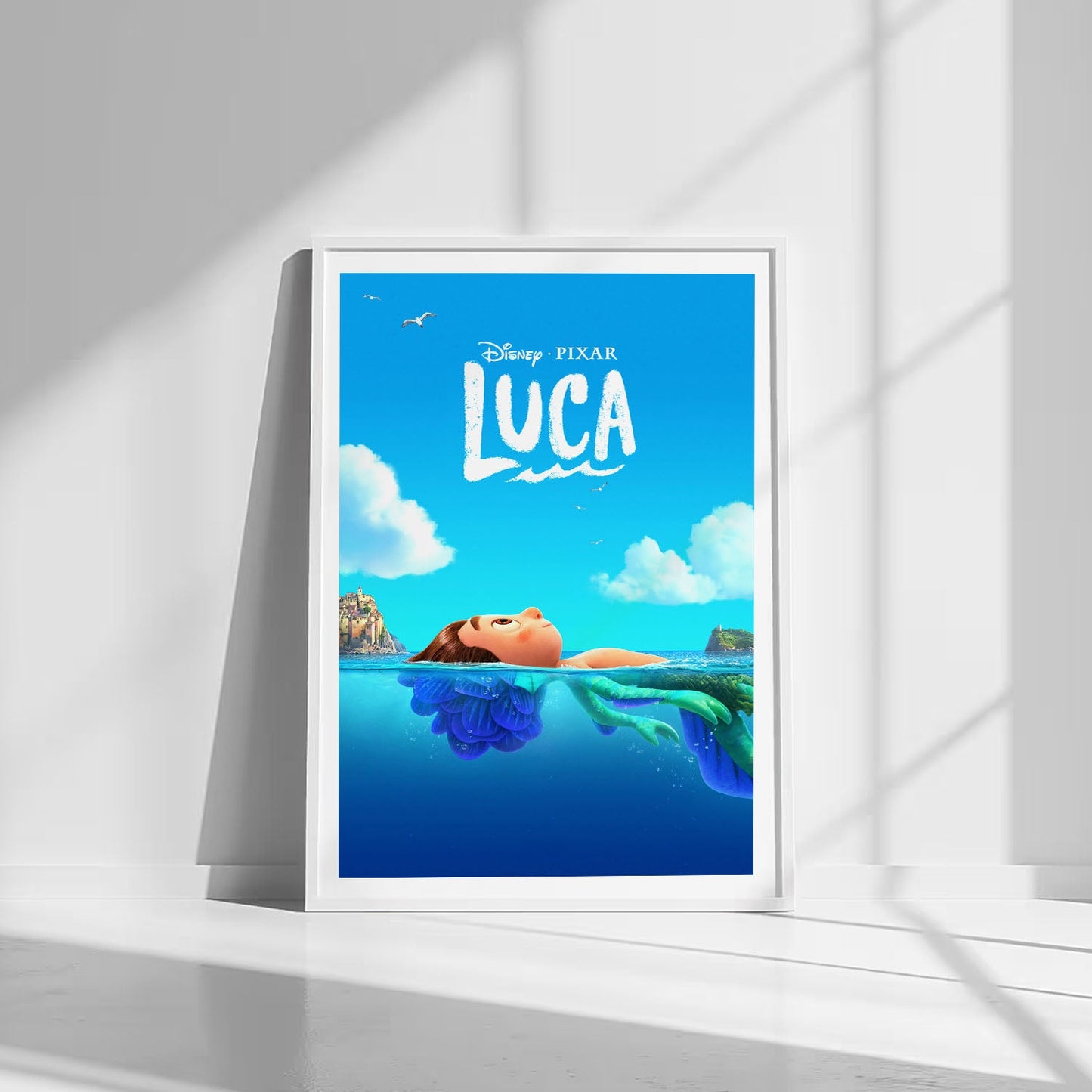 Flex Designs Poster Luca 8 x 10" Home Goods - Movie 2021 Movie Poster