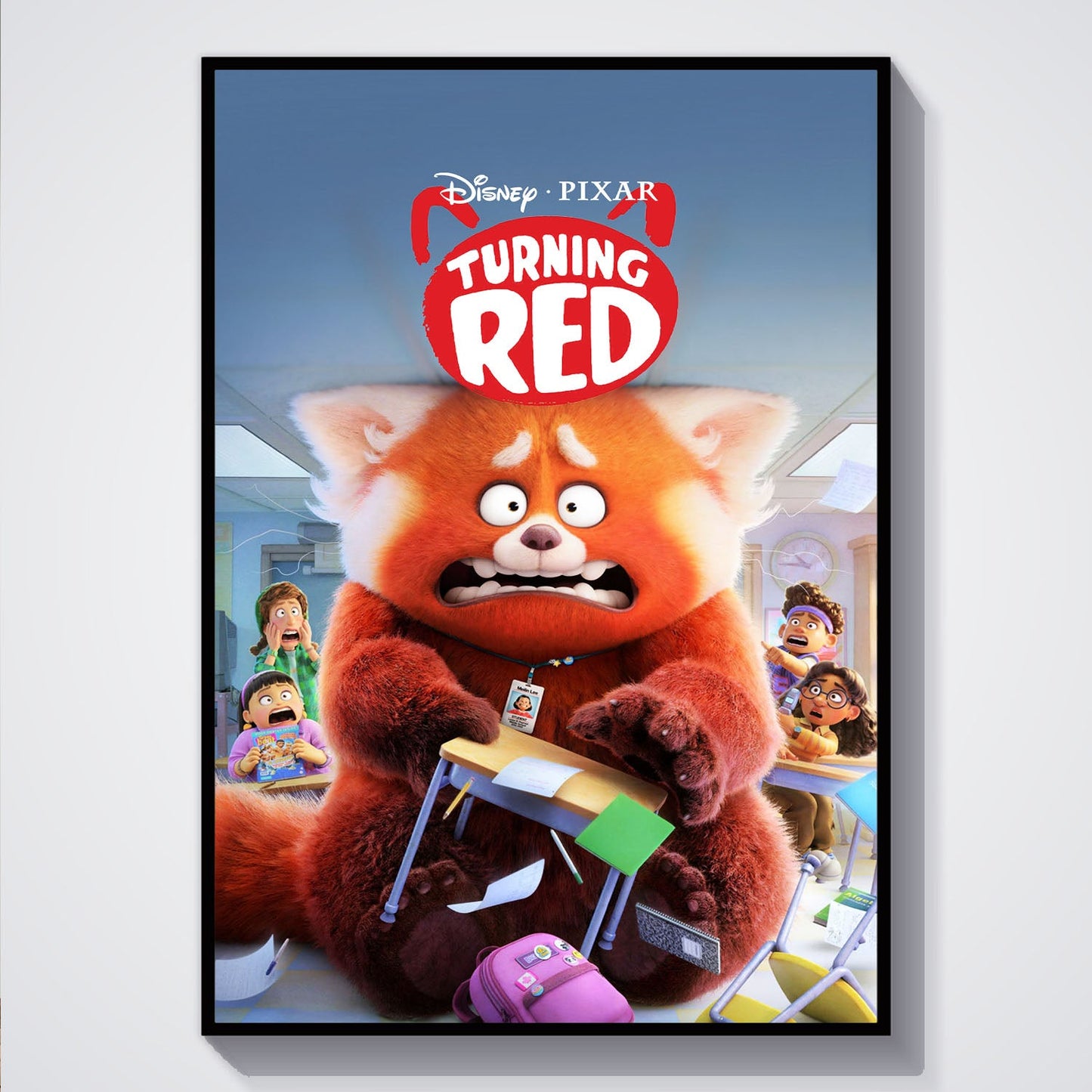 Flex Designs Poster Turning Red 5 x 7" Home Goods - Movie 2022 Movie Poster
