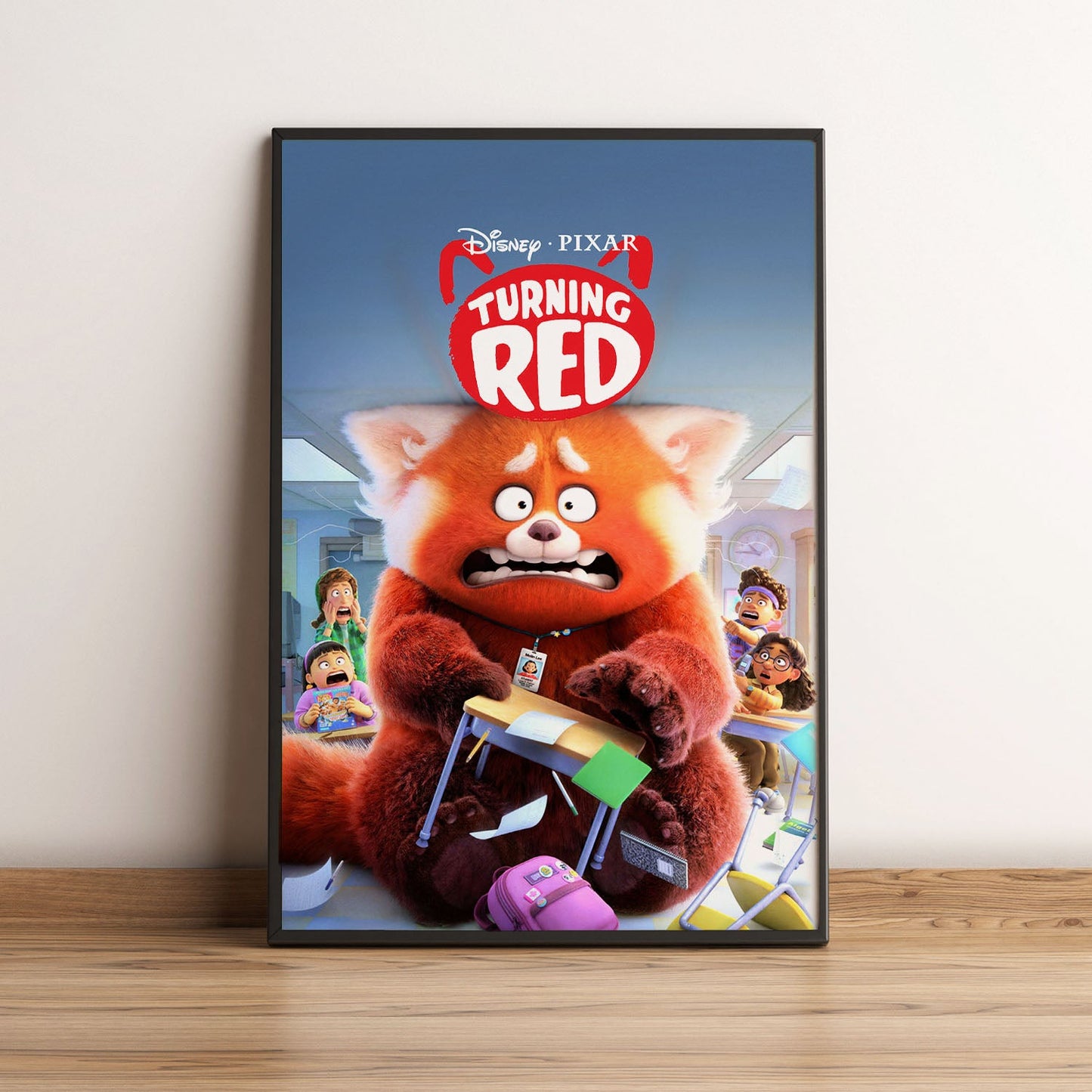 Flex Designs Poster Turning Red 5 x 7" Home Goods - Movie 2022 Movie Poster