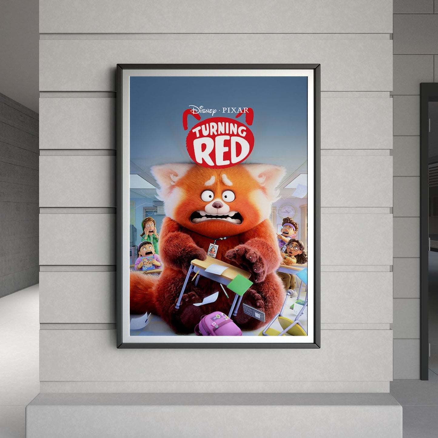 Flex Designs Poster Turning Red 8 x 10" Home Goods - Movie 2022 Movie Poster