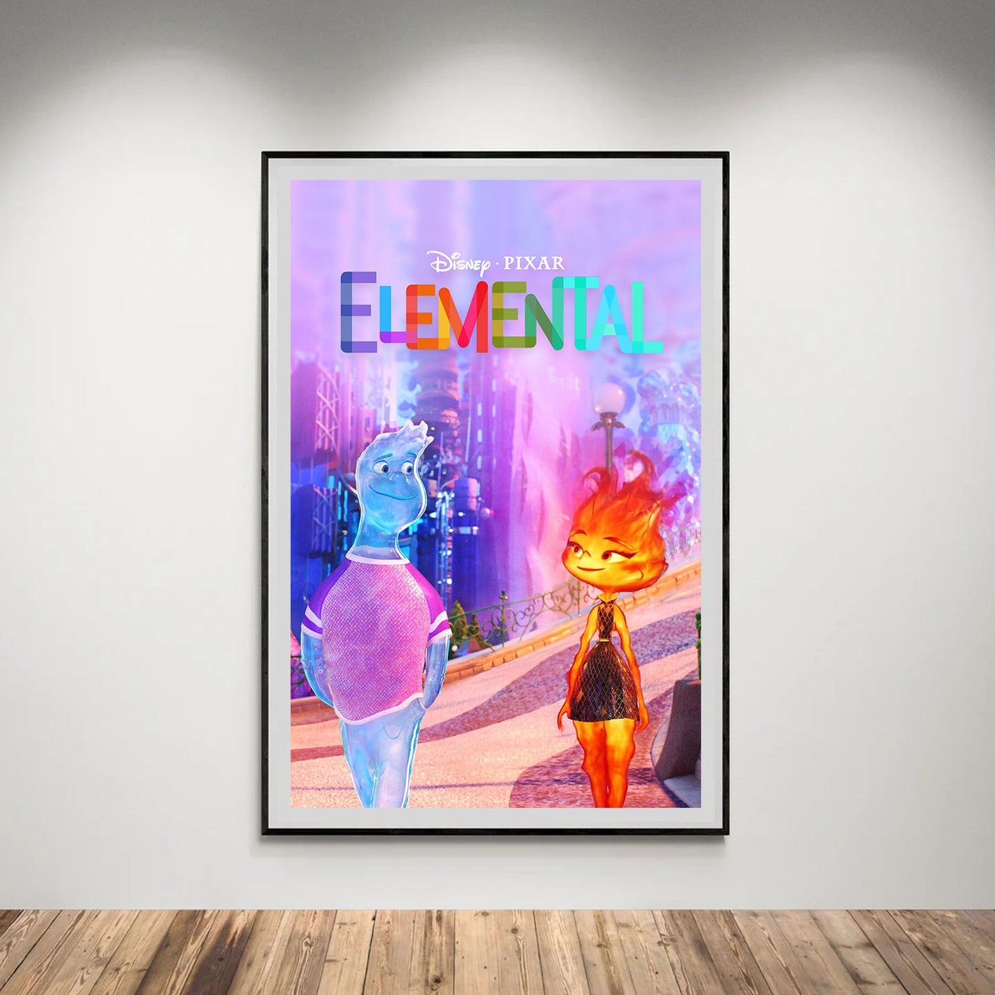 Flex Designs Poster Elemental 5 x 7" Home Goods - Movie 2023 Movie Poster
