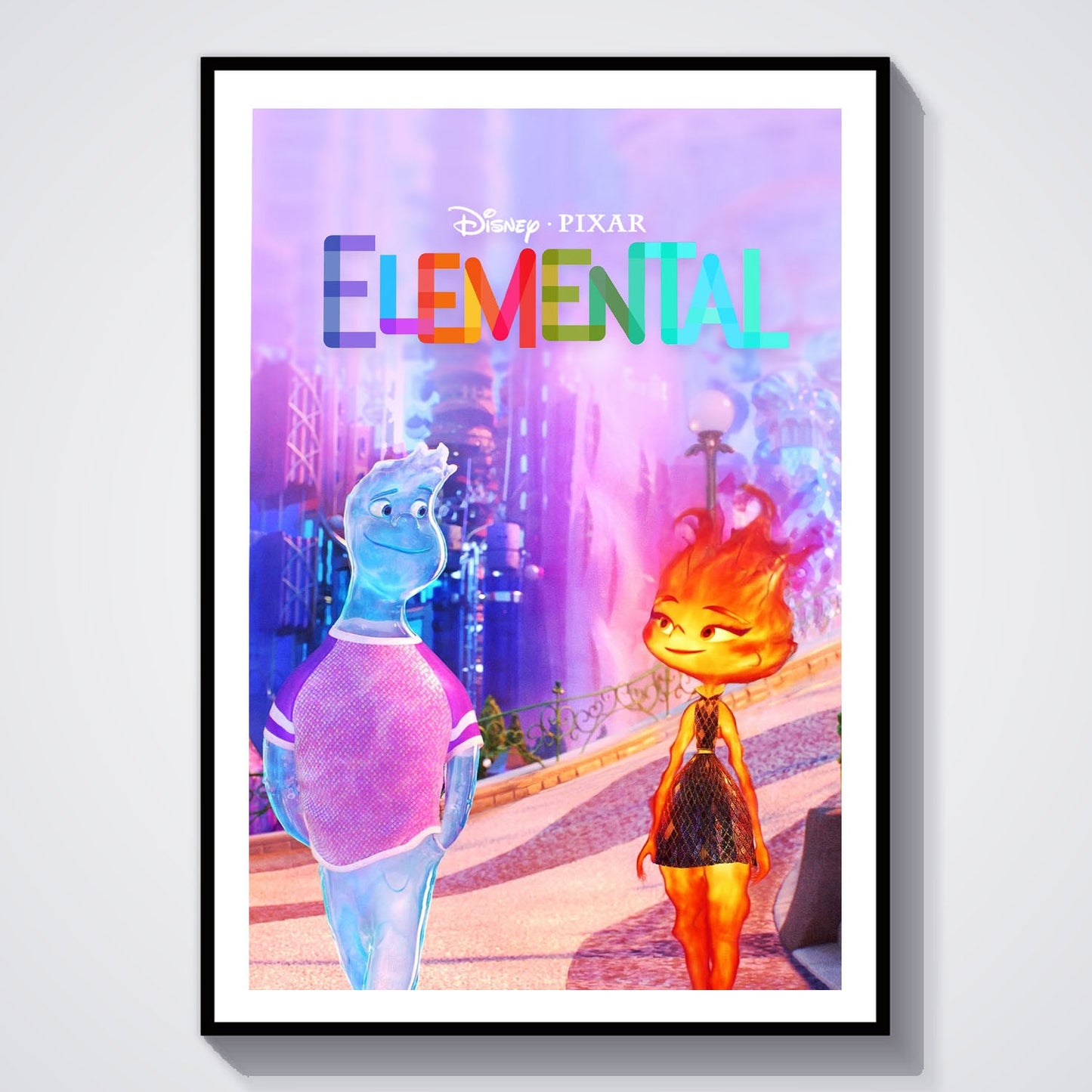 Flex Designs Poster Elemental 8 x 10" Home Goods - Movie 2023 Movie Poster