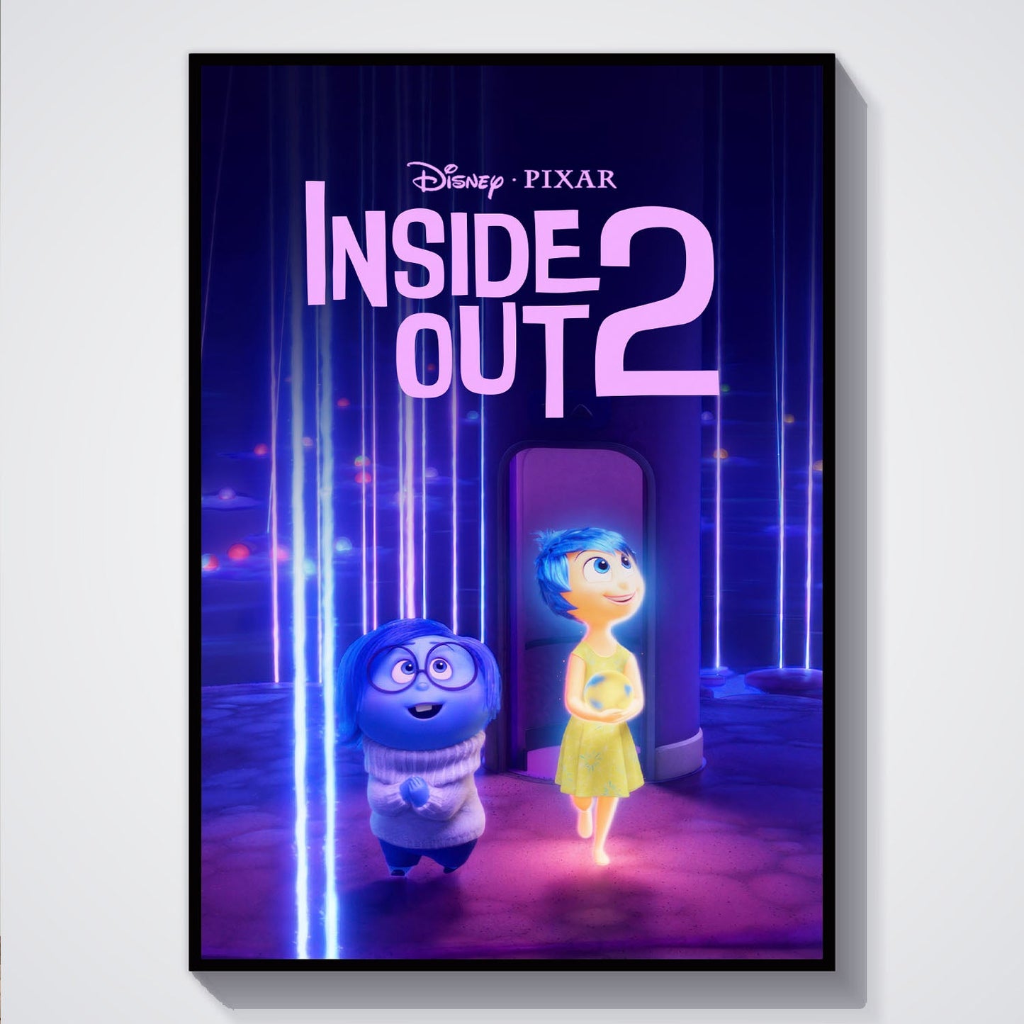 Flex Designs Poster Inside Out 2 5 x 7" Home Goods - Movie 2024 Movie Poster