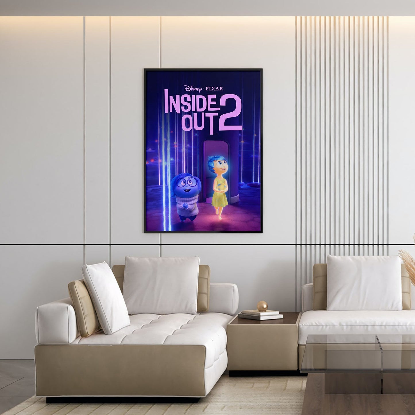 Flex Designs Poster Inside Out 2 5 x 7" Home Goods - Movie 2024 Movie Poster