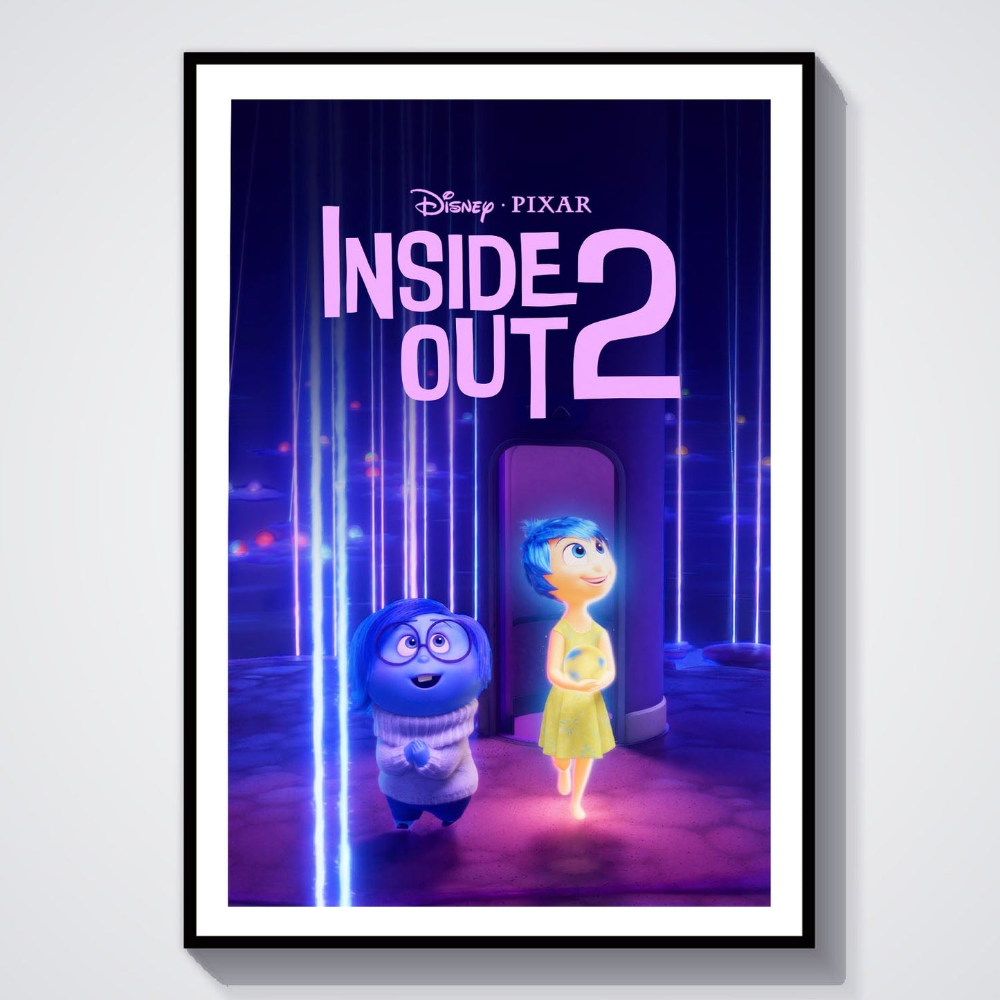 Flex Designs Poster Inside Out 2 8 x 10" Home Goods - Movie 2024 Movie Poster