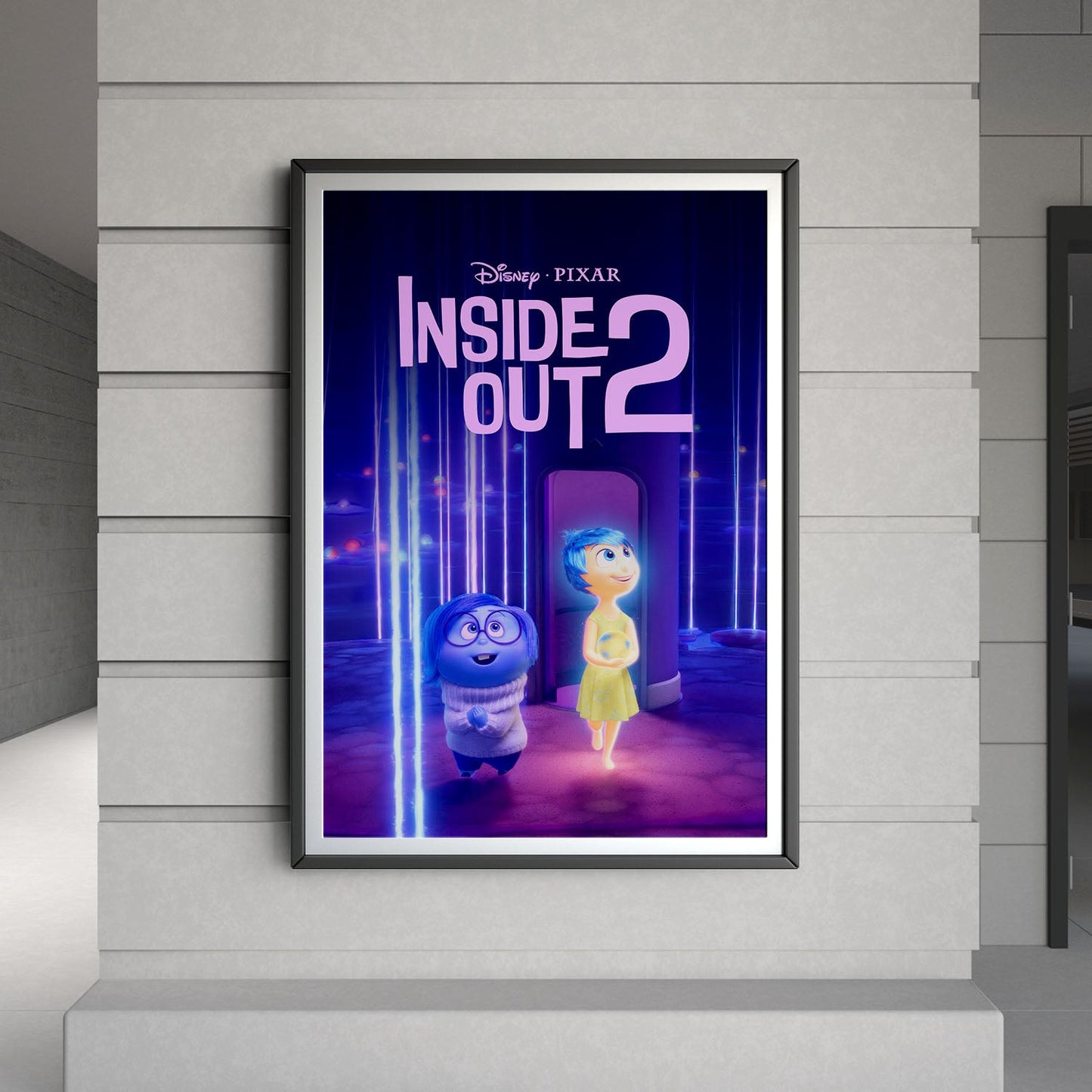 Flex Designs Poster Inside Out 2 8 x 10" Home Goods - Movie 2024 Movie Poster