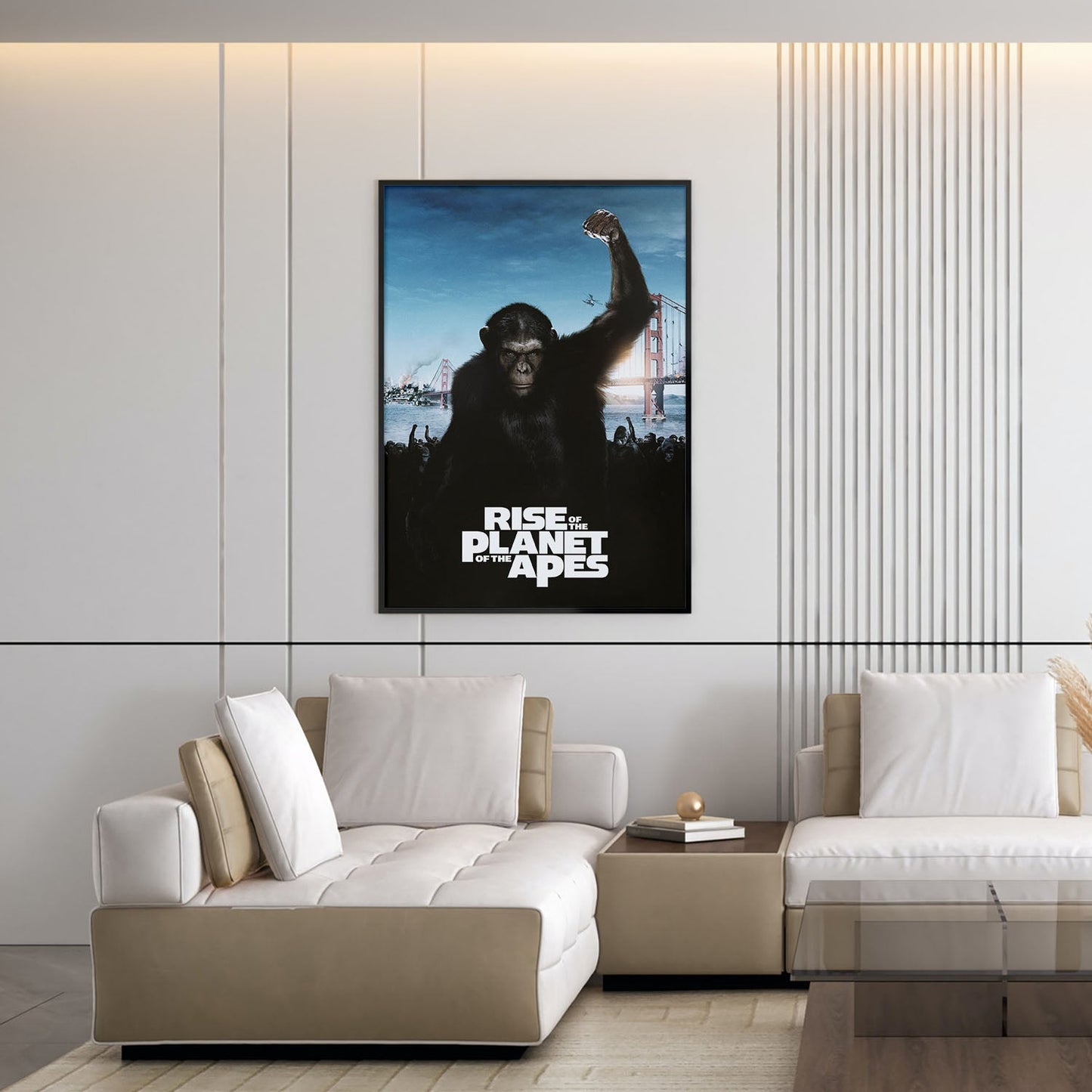 Flex Designs Poster Rise of the Planet of the Apes 5 x 7" Home Goods - Movie 2011 Movie Poster