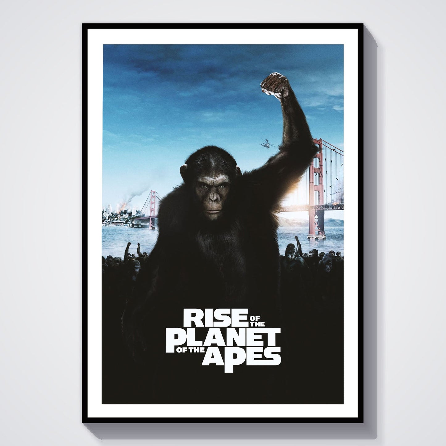 Flex Designs Poster Rise of the Planet of the Apes 8 x 10" Home Goods - Movie 2011 Movie Poster