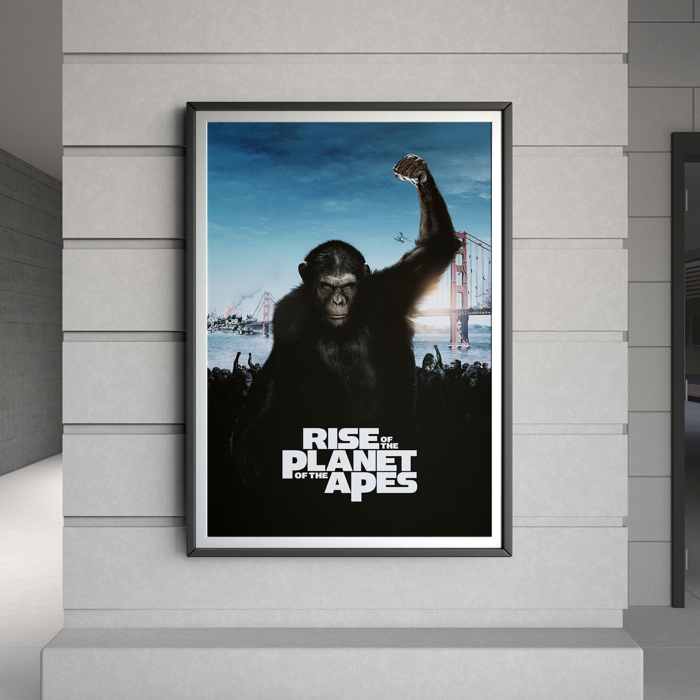 Flex Designs Poster Rise of the Planet of the Apes 8 x 10" Home Goods - Movie 2011 Movie Poster