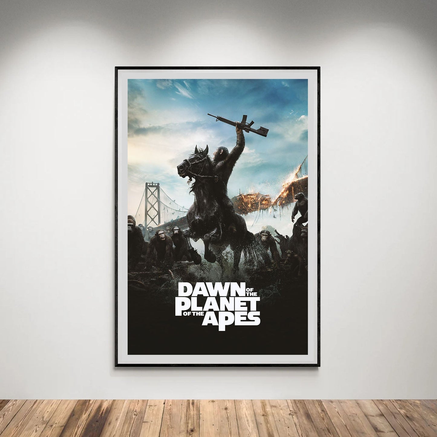 Flex Designs Poster Dawn of the Planet of the Apes 5 x 7" Home Goods - Movie 2014 Movie Poster