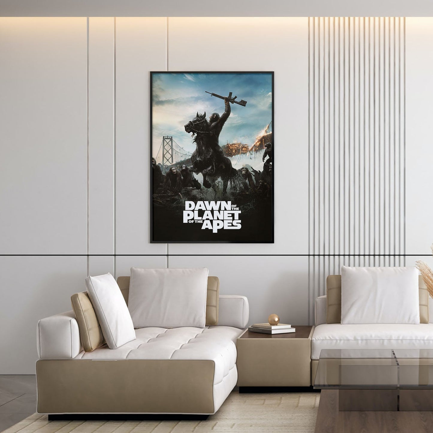 Flex Designs Poster Dawn of the Planet of the Apes 5 x 7" Home Goods - Movie 2014 Movie Poster
