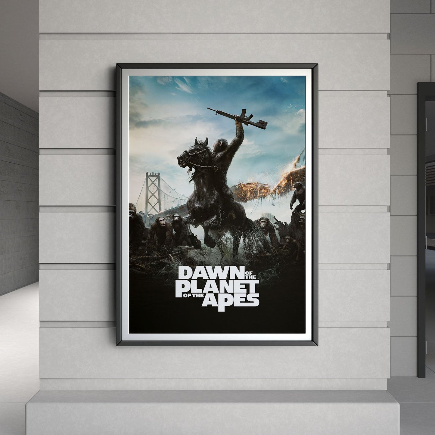 Flex Designs Poster Dawn of the Planet of the Apes 8 x 10" Home Goods - Movie 2014 Movie Poster
