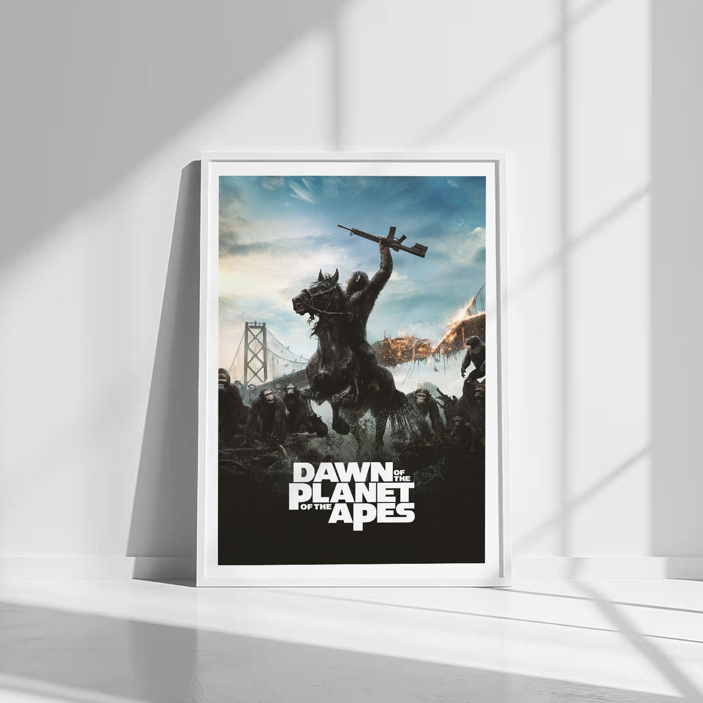 Flex Designs Poster Dawn of the Planet of the Apes 8 x 10" Home Goods - Movie 2014 Movie Poster