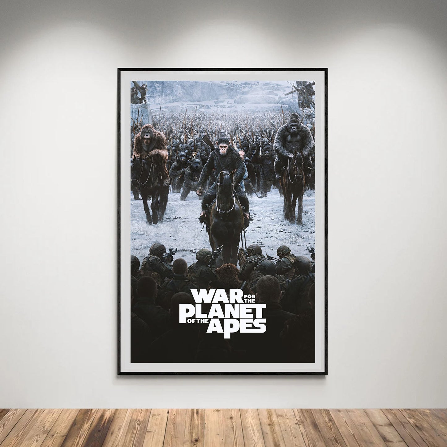 Flex Designs Poster War for the Planet of the Apes 5 x 7" Home Goods - Movie 2017 Movie Poster