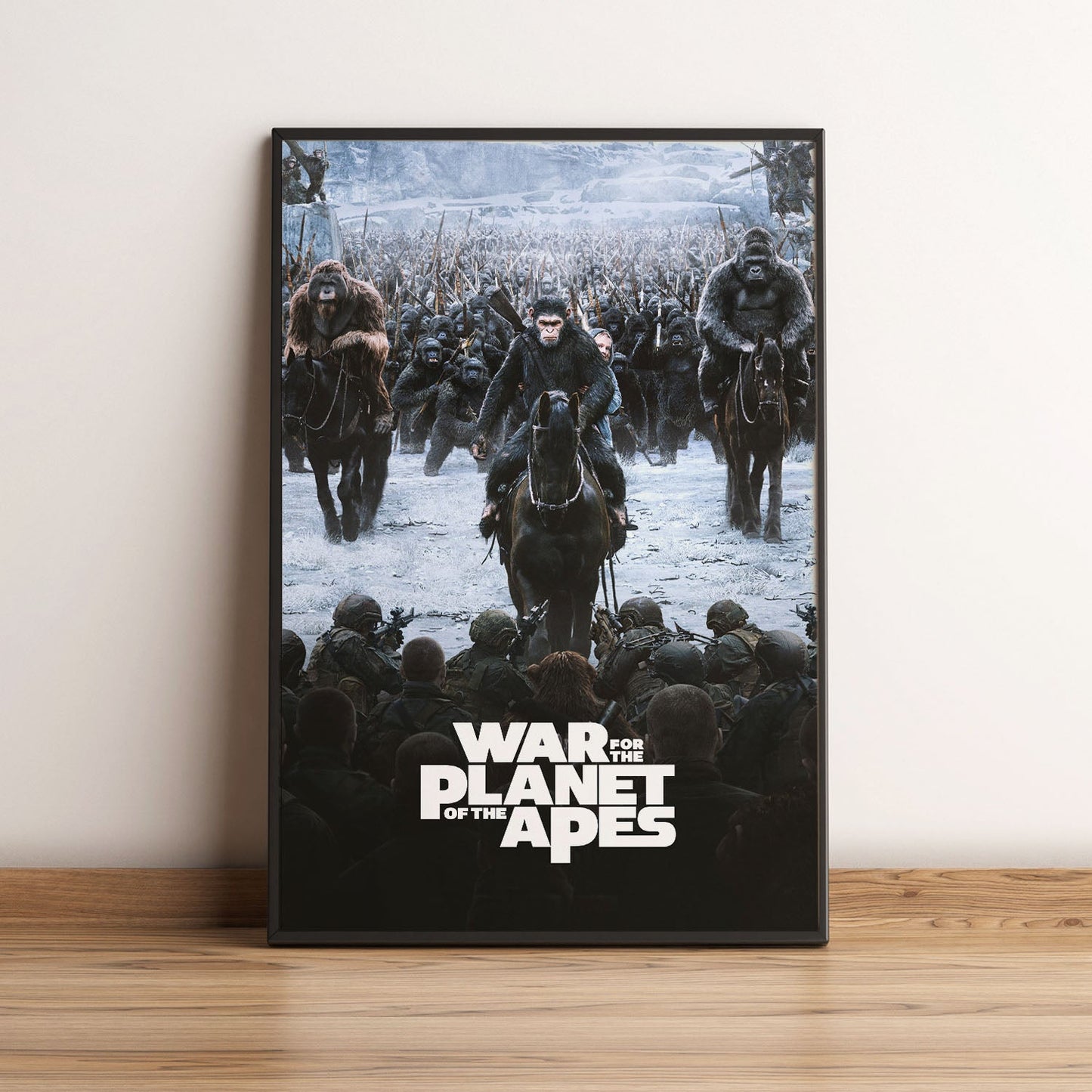 Flex Designs Poster War for the Planet of the Apes 5 x 7" Home Goods - Movie 2017 Movie Poster