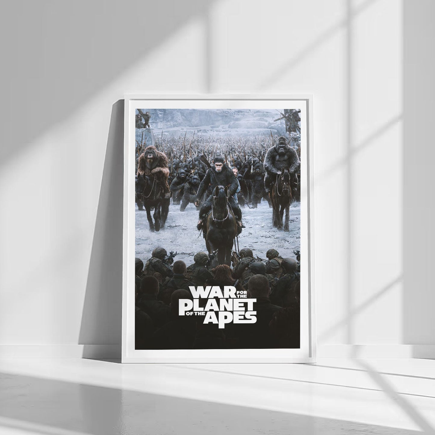Flex Designs Poster War for the Planet of the Apes 8 x 10" Home Goods - Movie 2017 Movie Poster