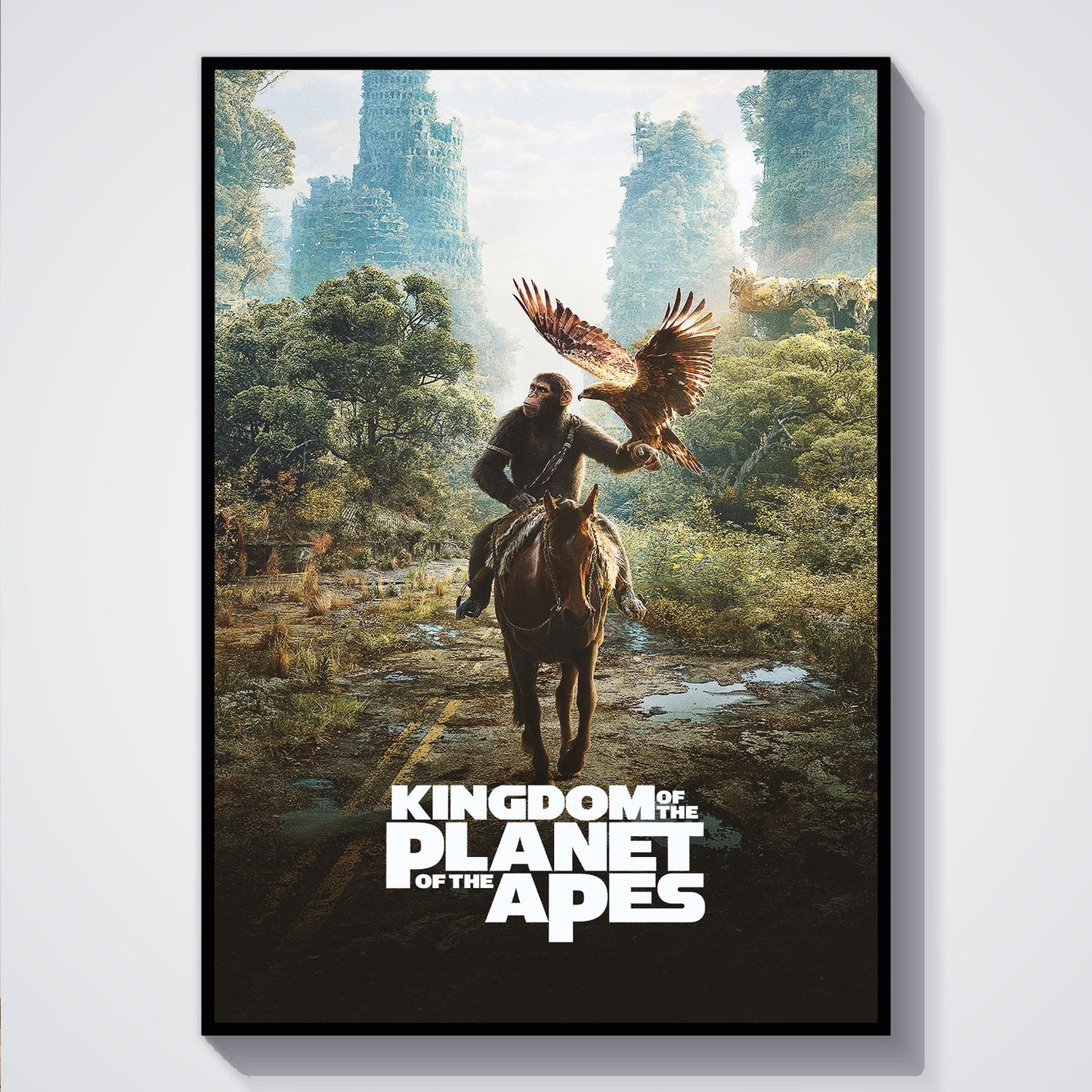 Flex Designs Poster Kingdom of the Planet of the Apes 5 x 7" Home Goods - Movie 2024 Movie Poster
