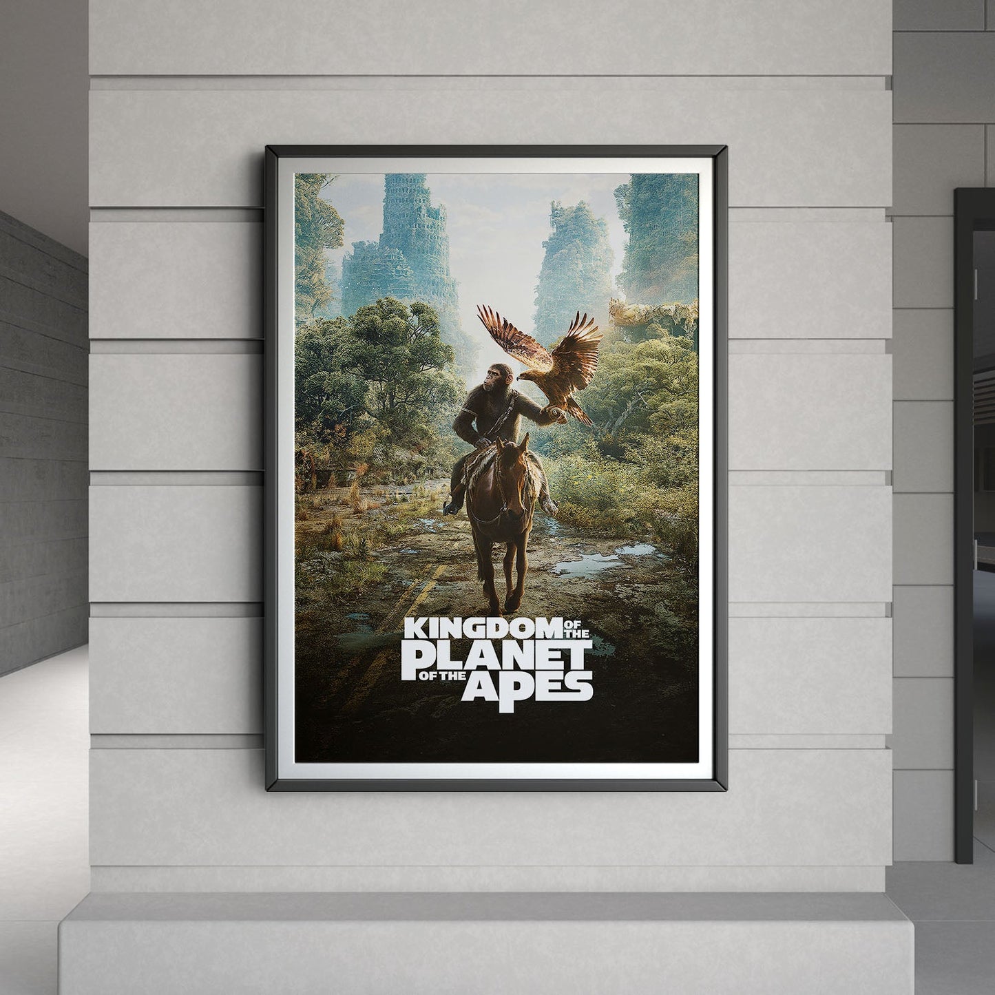 Flex Designs Poster Kingdom of the Planet of the Apes 8 x 10" Home Goods - Movie 2024 Movie Poster
