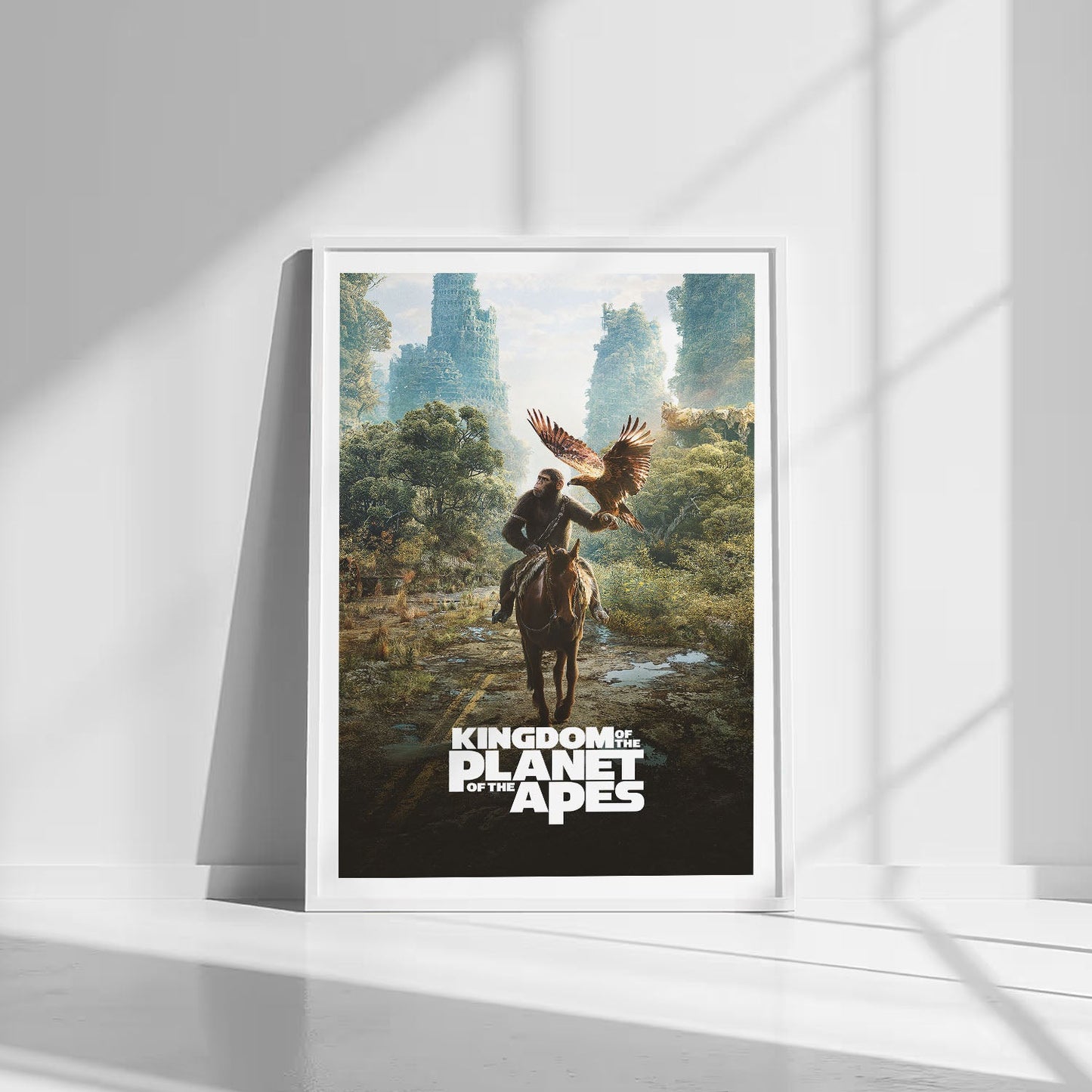 Flex Designs Poster Kingdom of the Planet of the Apes 8 x 10" Home Goods - Movie 2024 Movie Poster
