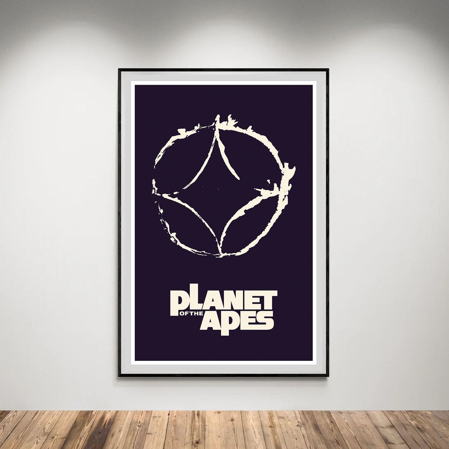 Flex Designs Poster Planet of the Apes Collection Minimalist 5 x 7" Home Goods - Movie Movie Poster