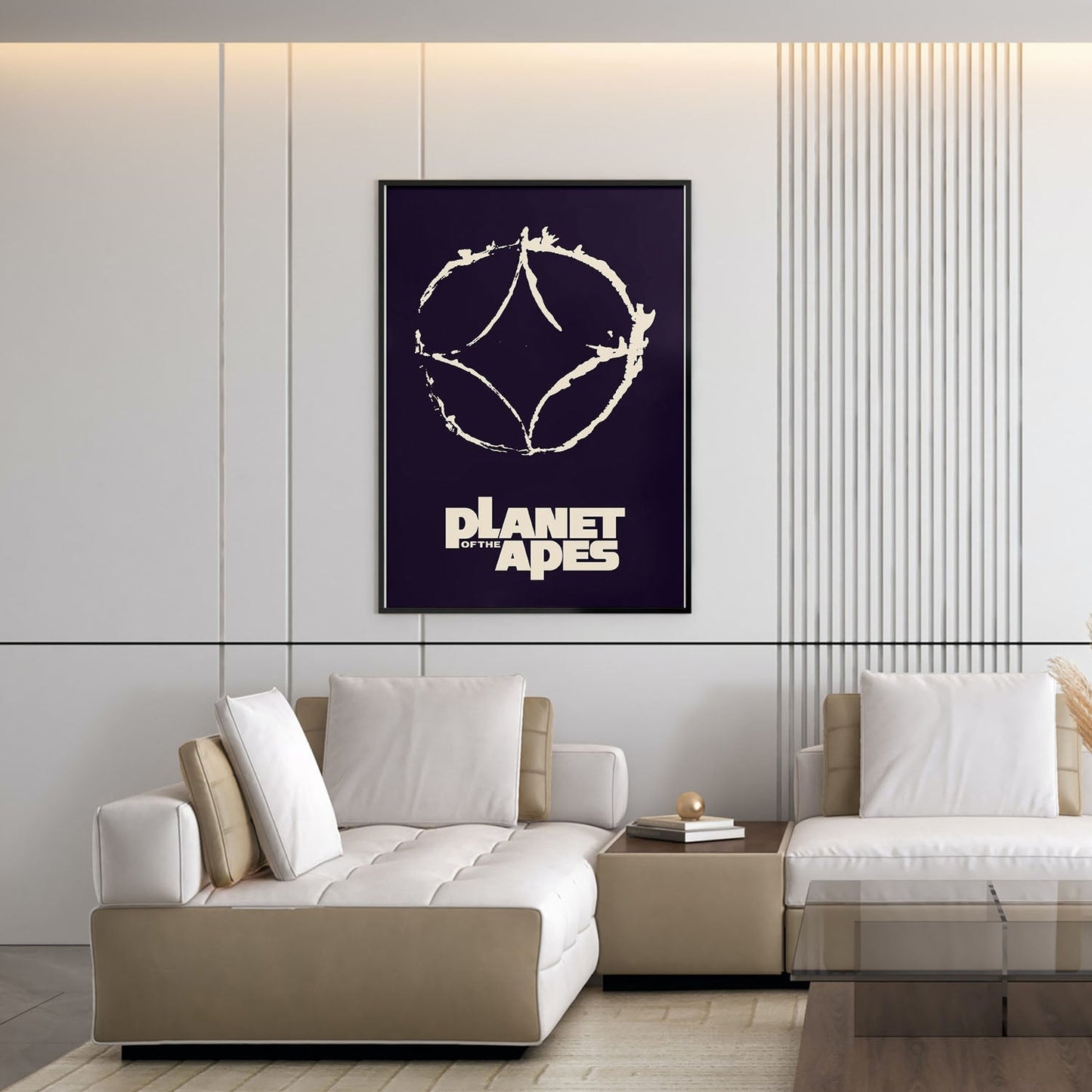 Flex Designs Poster Planet of the Apes Collection Minimalist 5 x 7" Home Goods - Movie Movie Poster