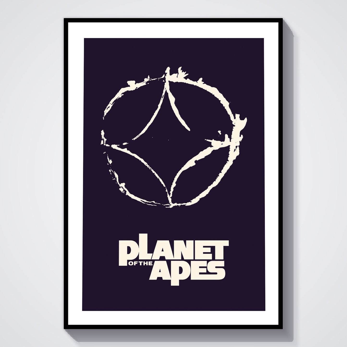 Flex Designs Poster Planet of the Apes Collection Minimalist 8 x 10" Home Goods - Movie Movie Poster