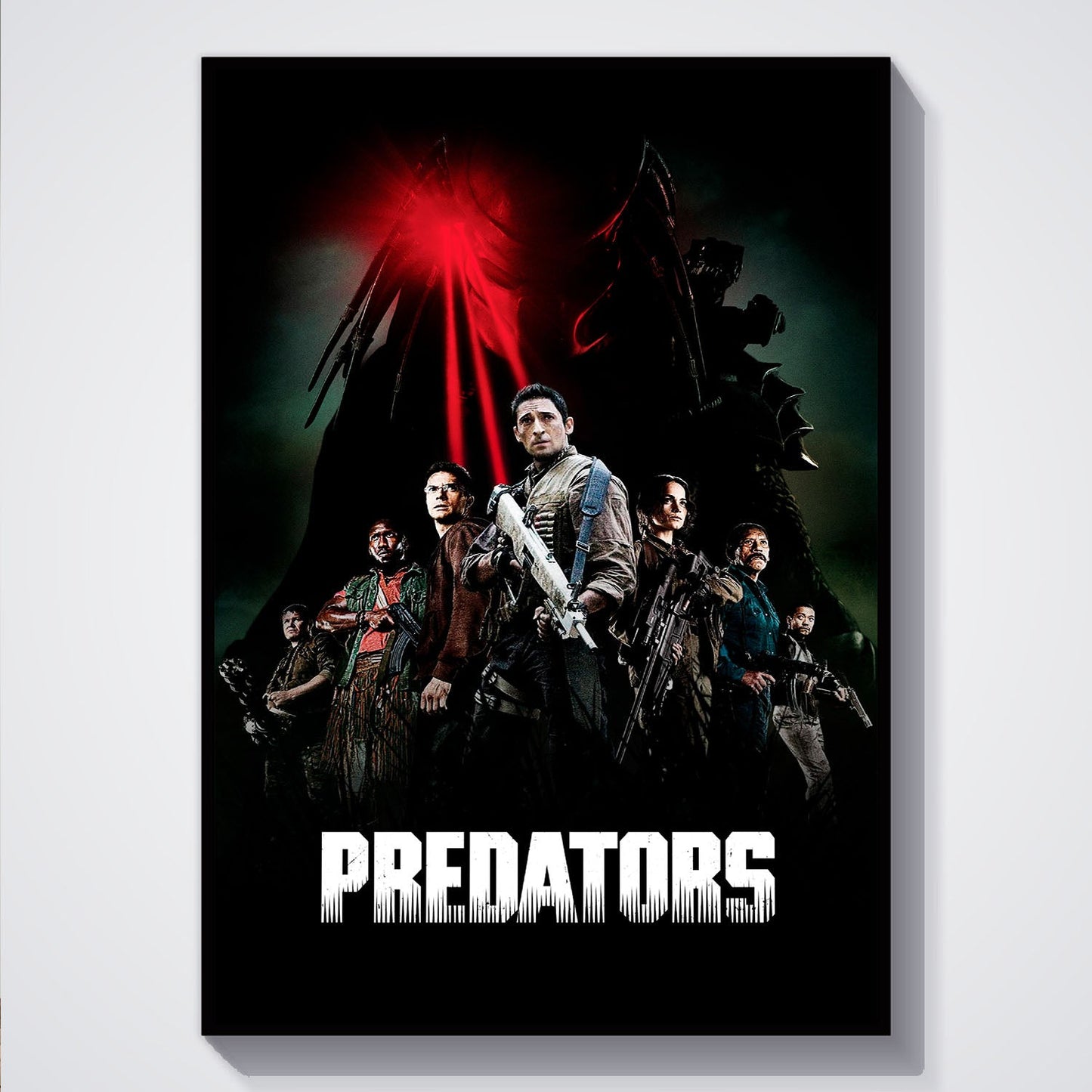 Flex Designs Poster Predators 5 x 7" Home Goods - Movie 2010 Movie Poster