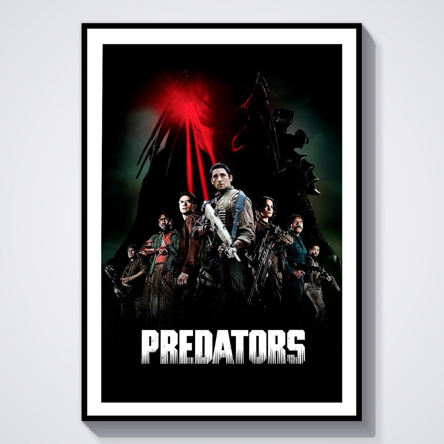 Flex Designs Poster Predators 8 x 10" Home Goods - Movie 2010 Movie Poster