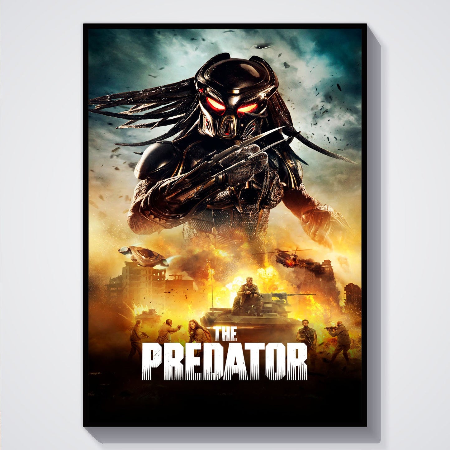 Flex Designs Poster The Predator 5 x 7" Home Goods - Movie 2018 Movie Poster