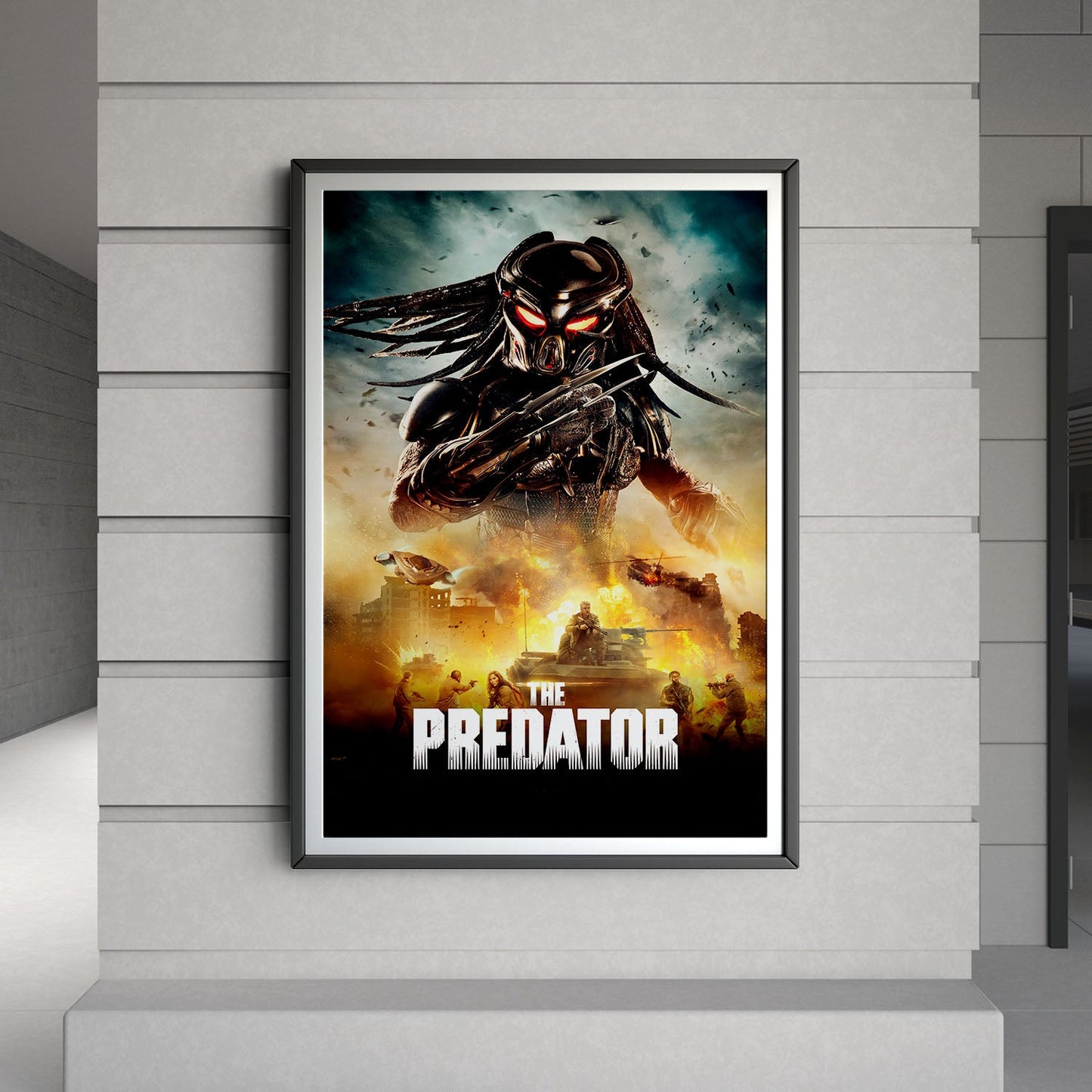 Flex Designs Poster The Predator 8 x 10" Home Goods - Movie 2018 Movie Poster