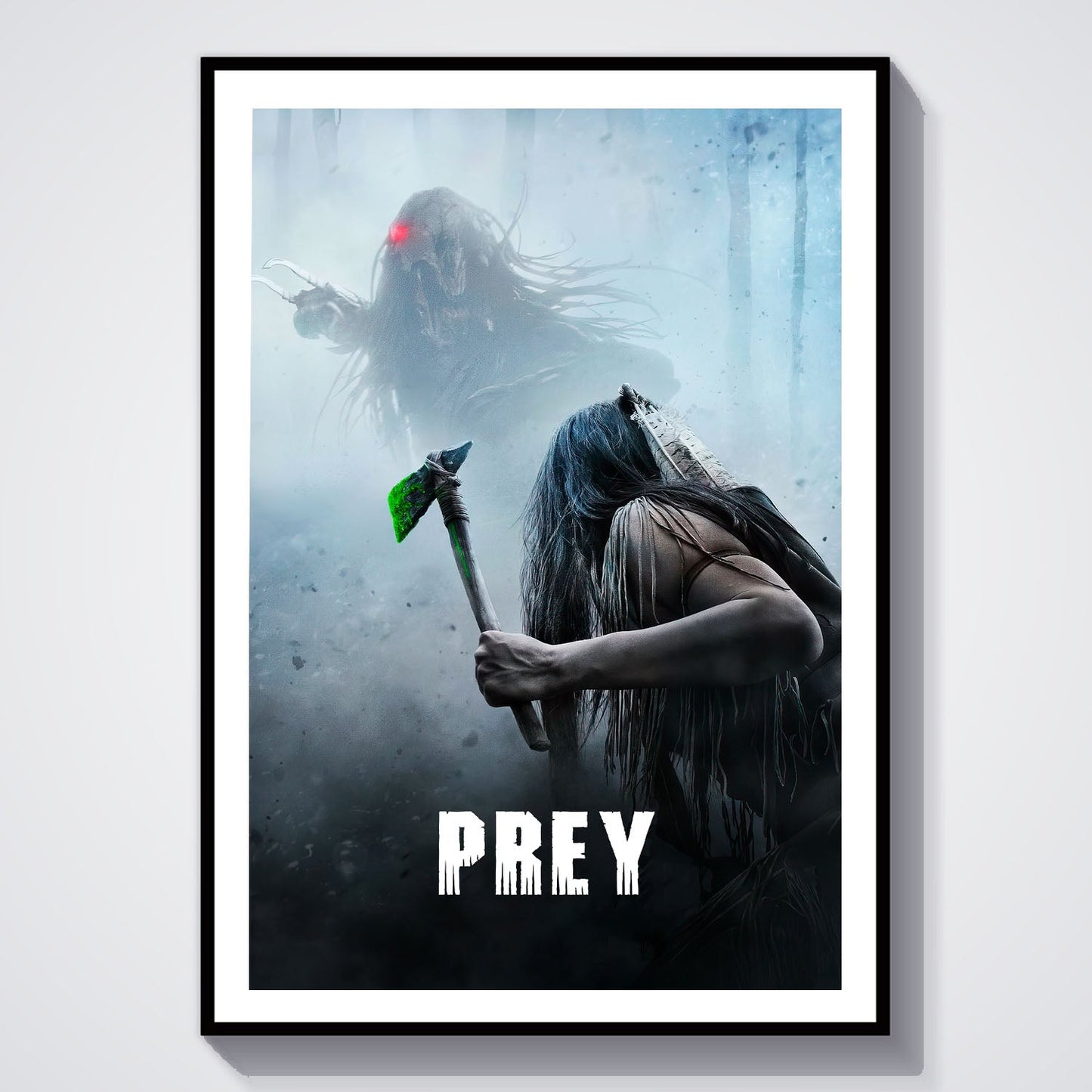 Flex Designs Poster Prey 8 x 10" Home Goods - Movie 2022 Movie Poster